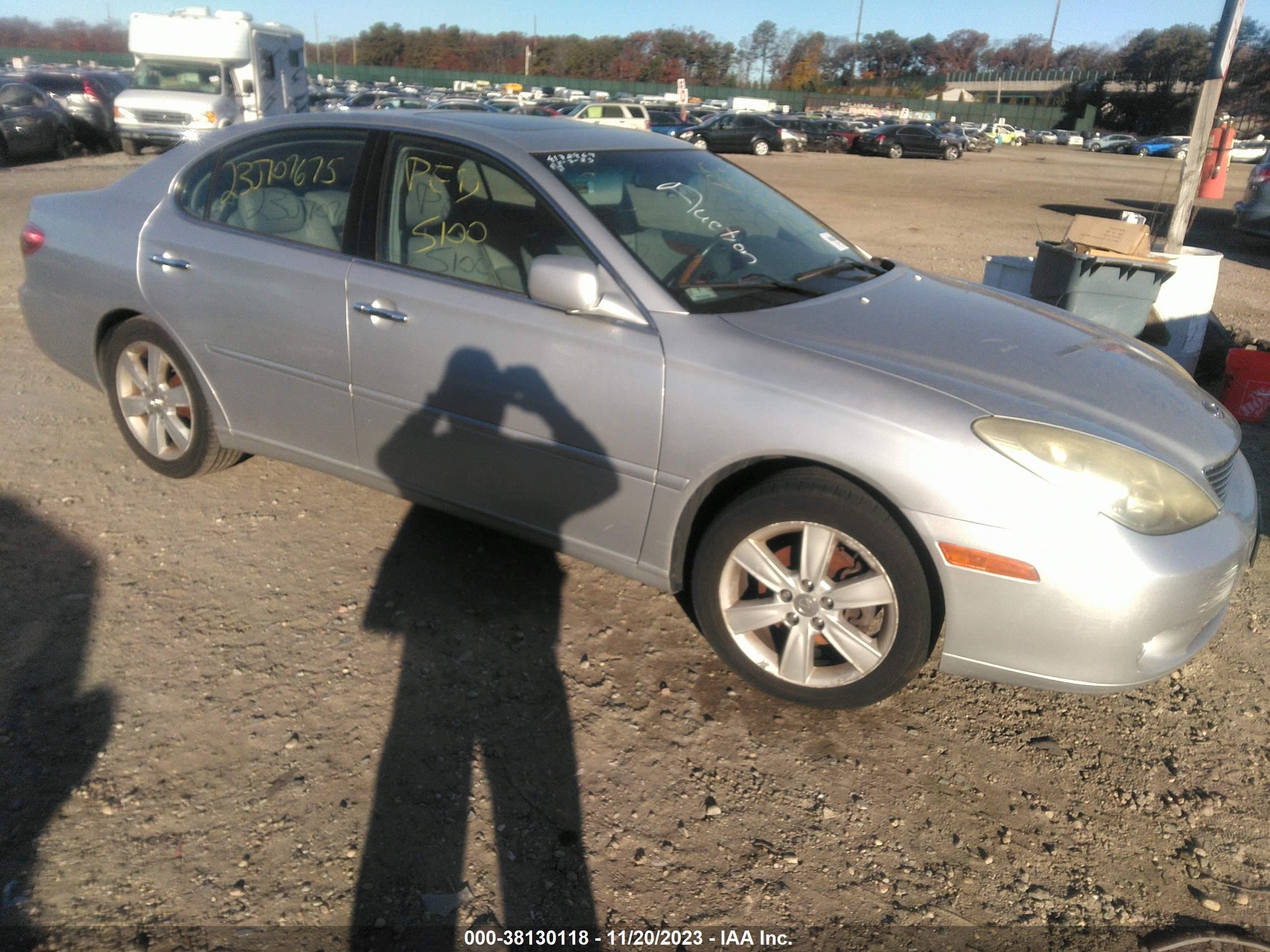 lexus es 2005 jthba30g955138665