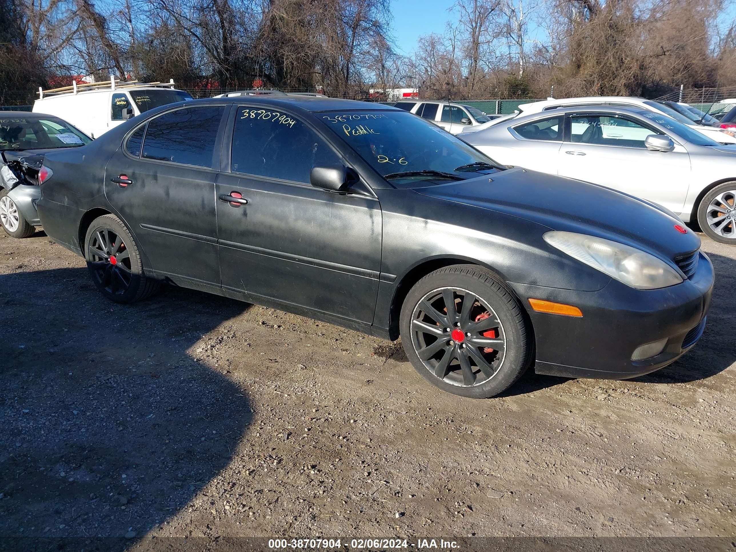 lexus es 2004 jthba30gx45032918