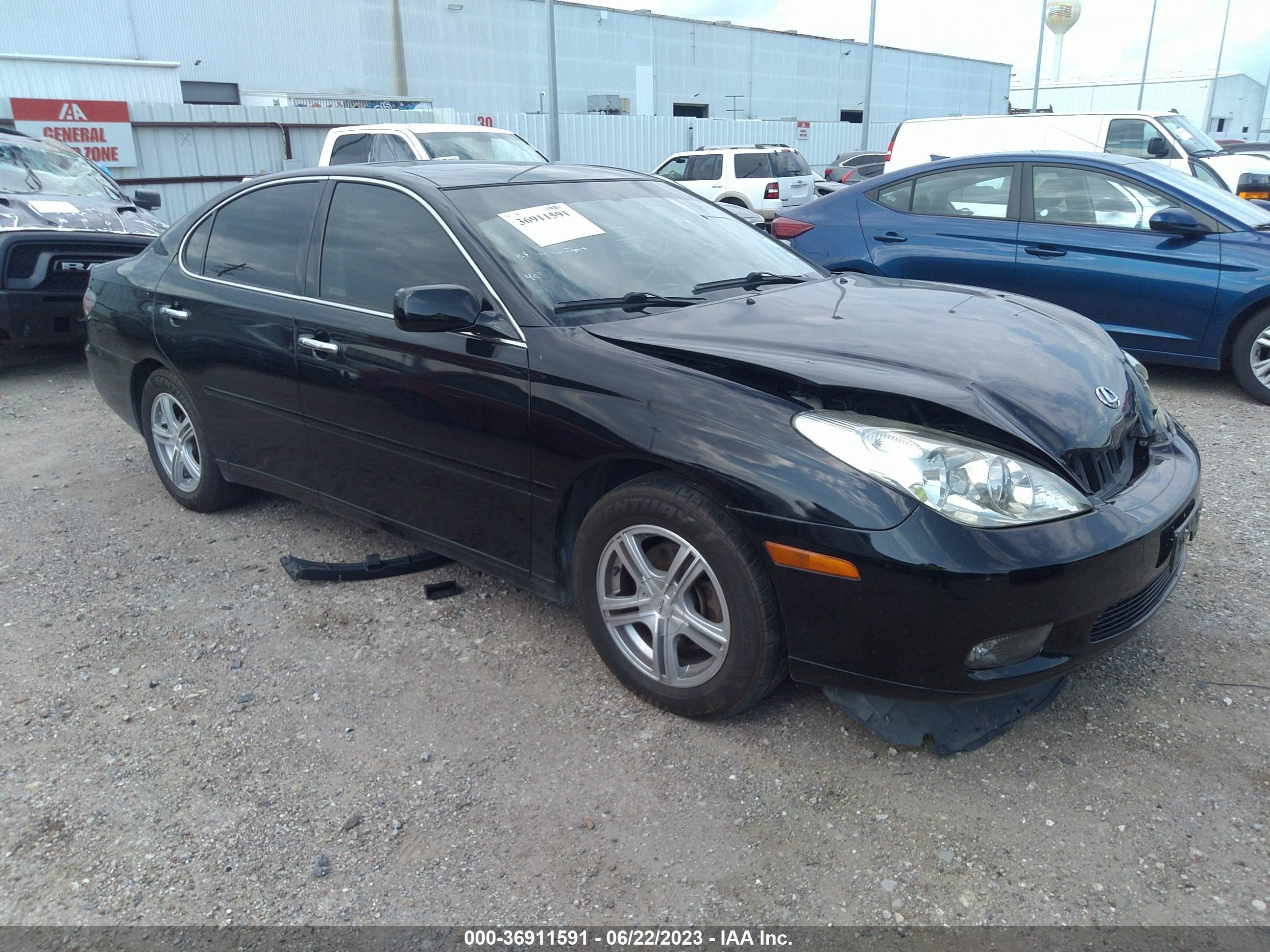 lexus es 2004 jthba30gx45045362