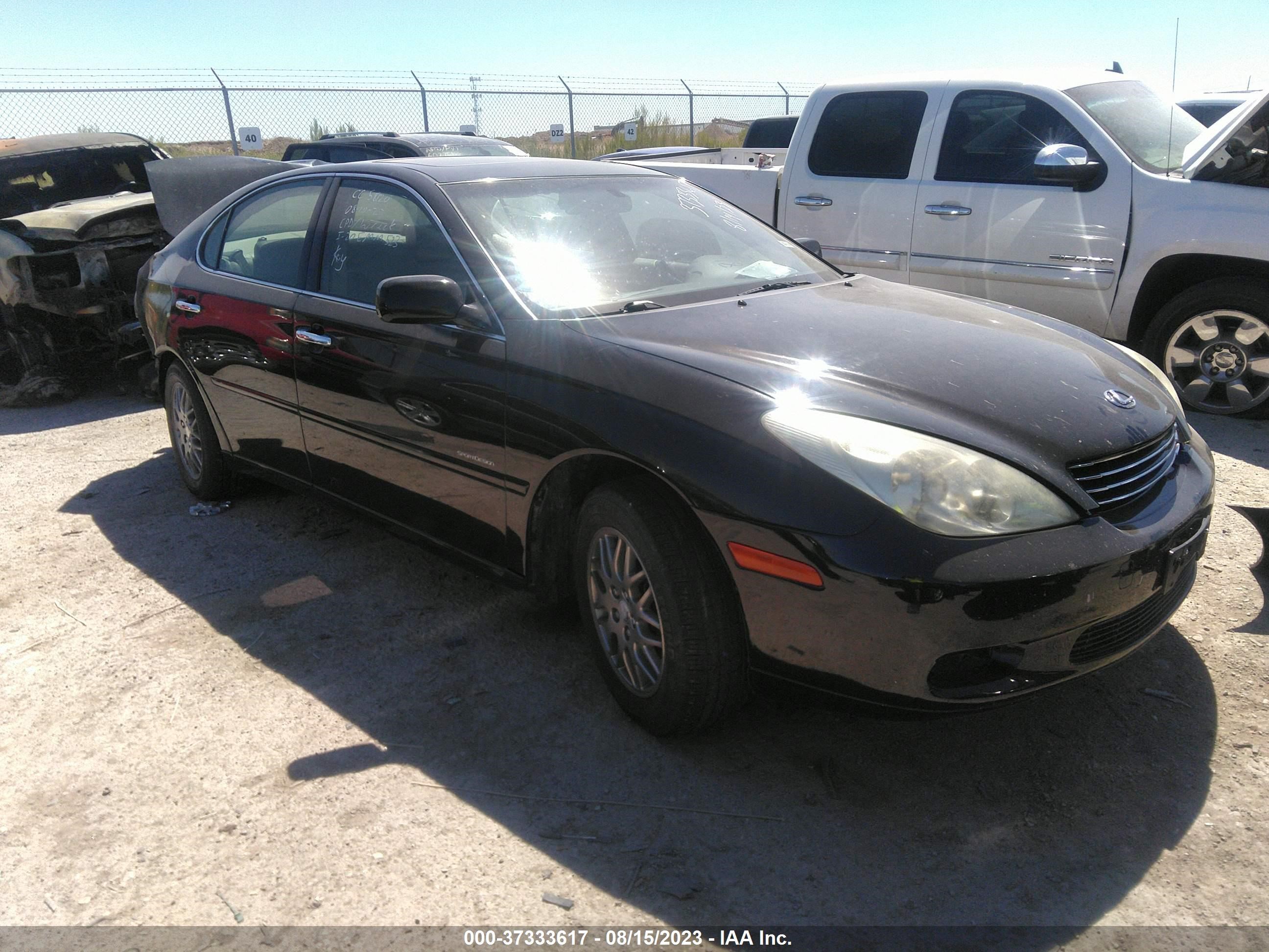 lexus es 2004 jthba30gx45046284