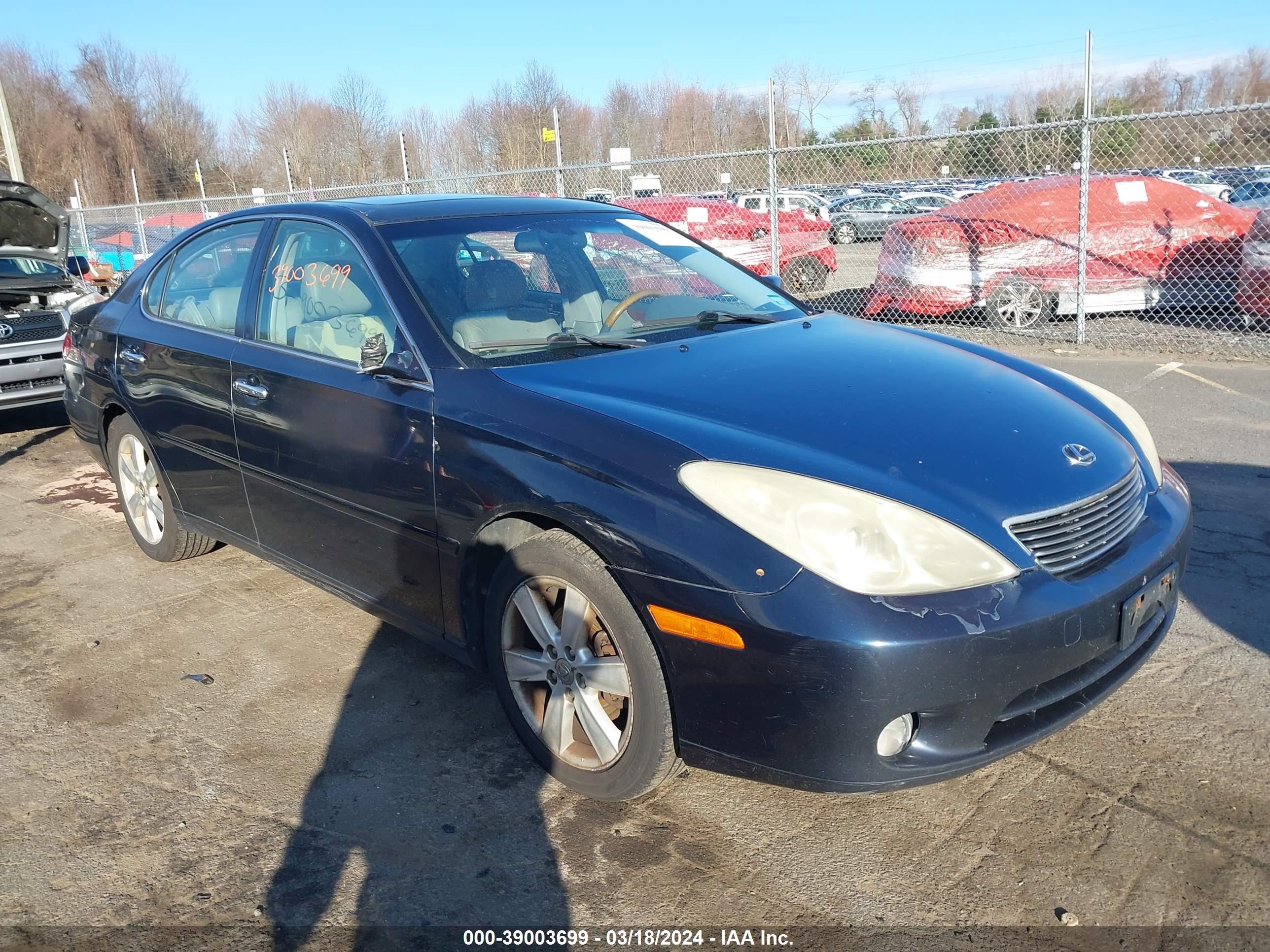 lexus es 2005 jthba30gx55106064