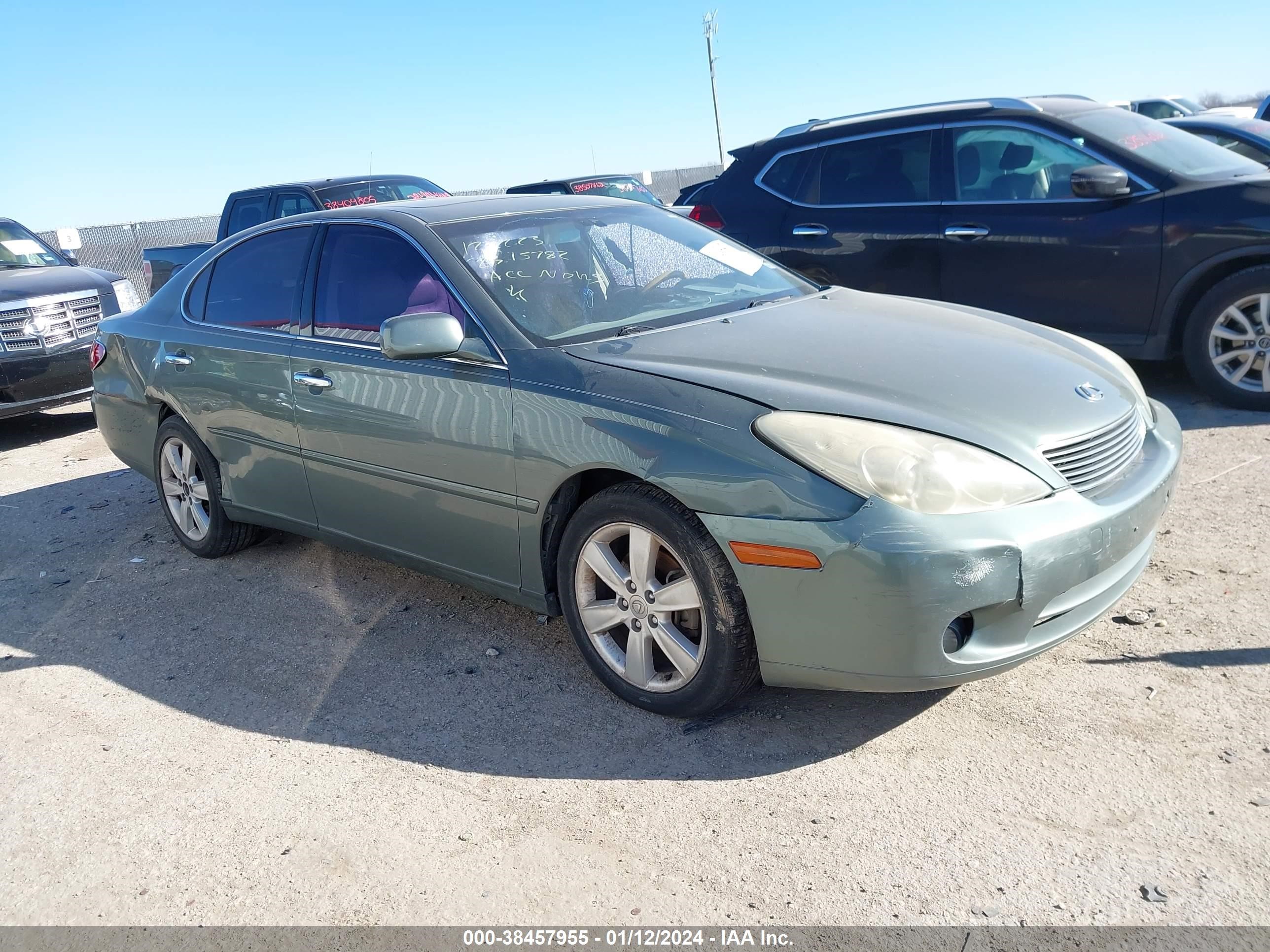 lexus es 2006 jthba30gx65155671