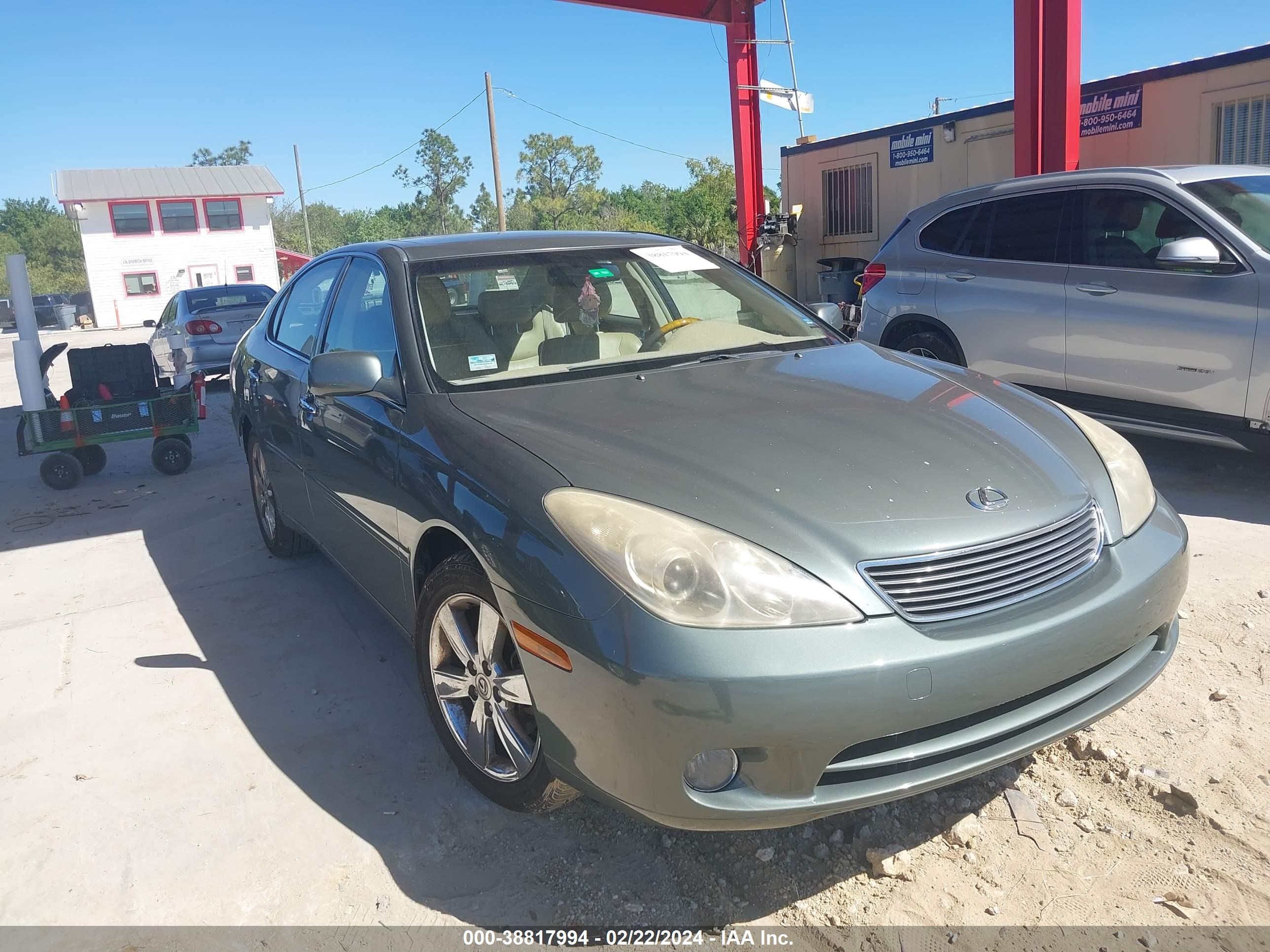 lexus es 2006 jthba30gx65165567