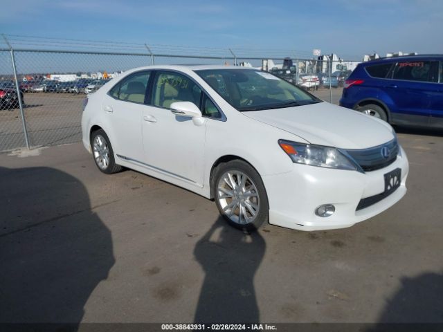 lexus hs 250h 2010 jthbb1ba0a2022535