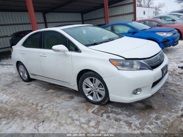 lexus hs 250h 2010 jthbb1ba0a2038136