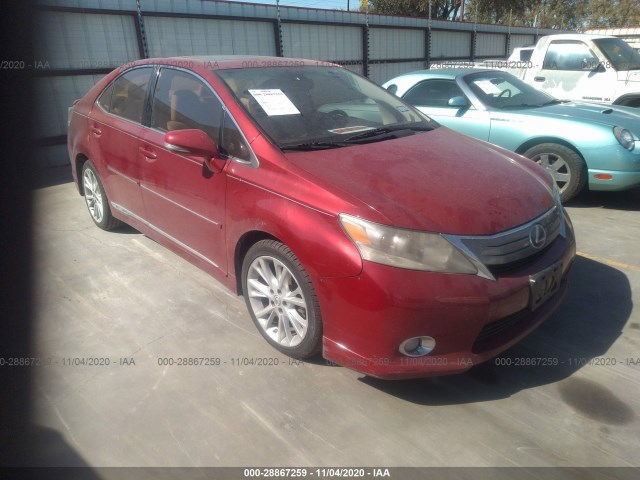 lexus hs 250h 2010 jthbb1baxa2018539