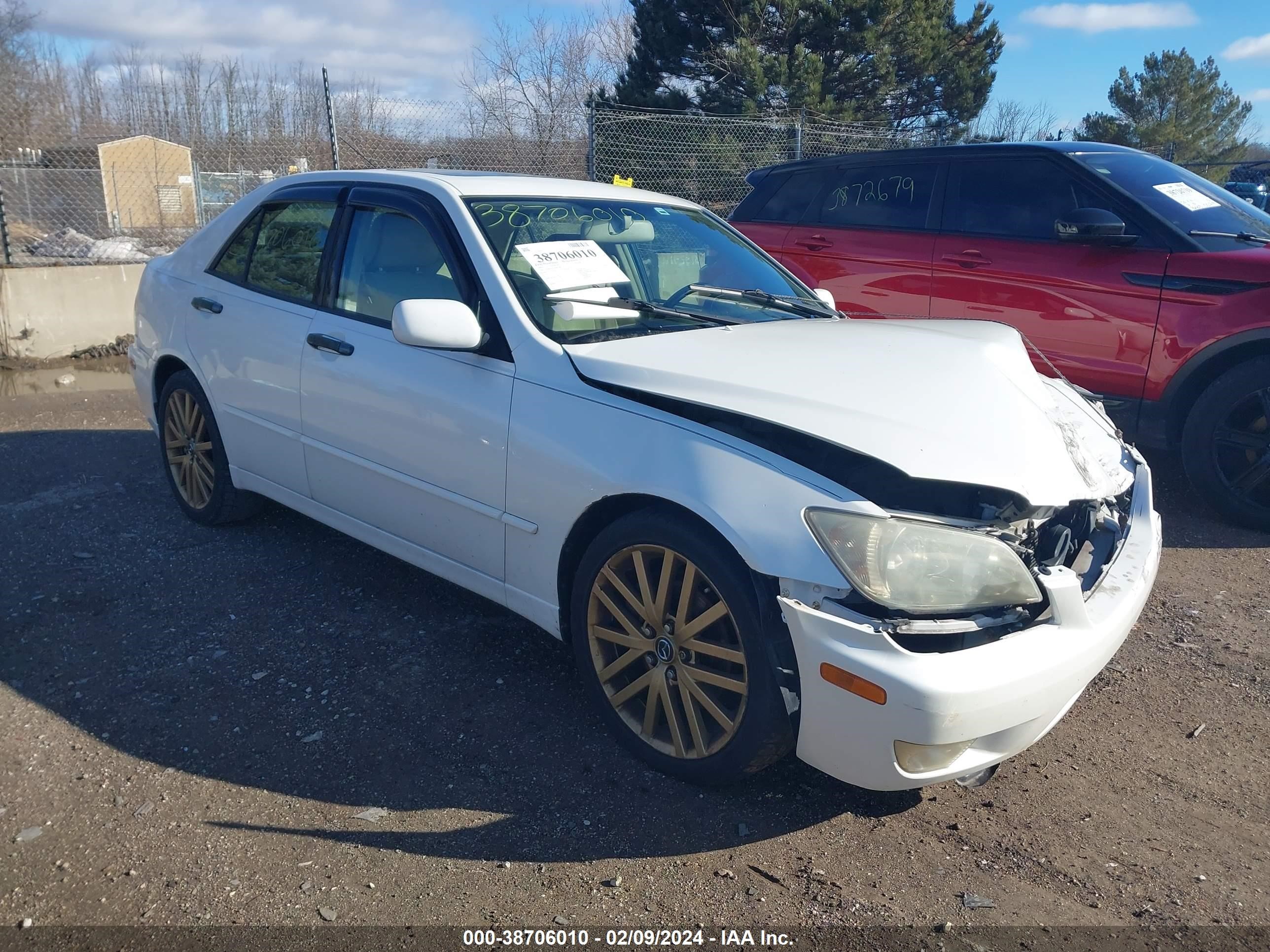 lexus is 2002 jthbd192x20062949