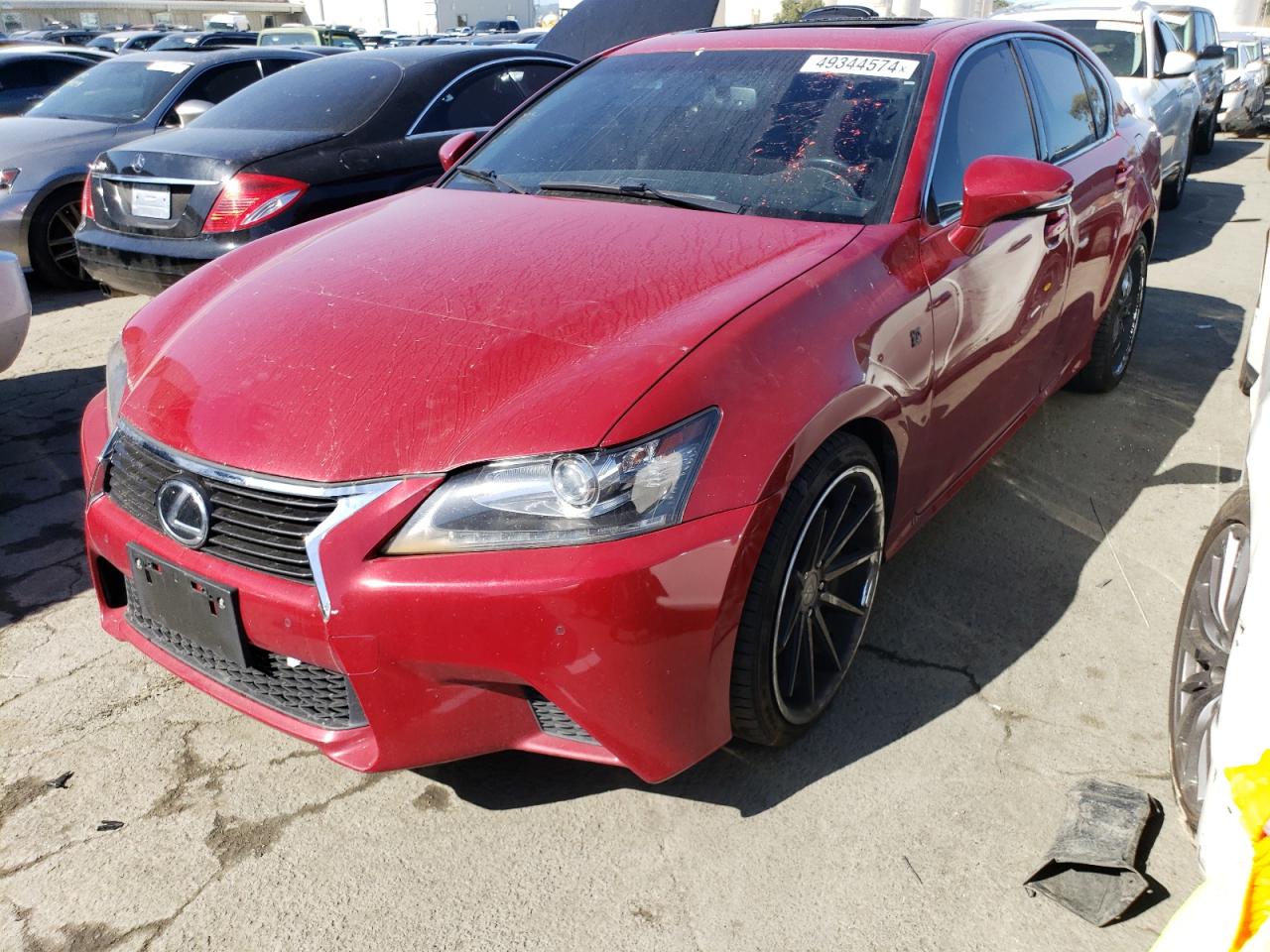 lexus gs 2014 jthbe1bl1e5036179