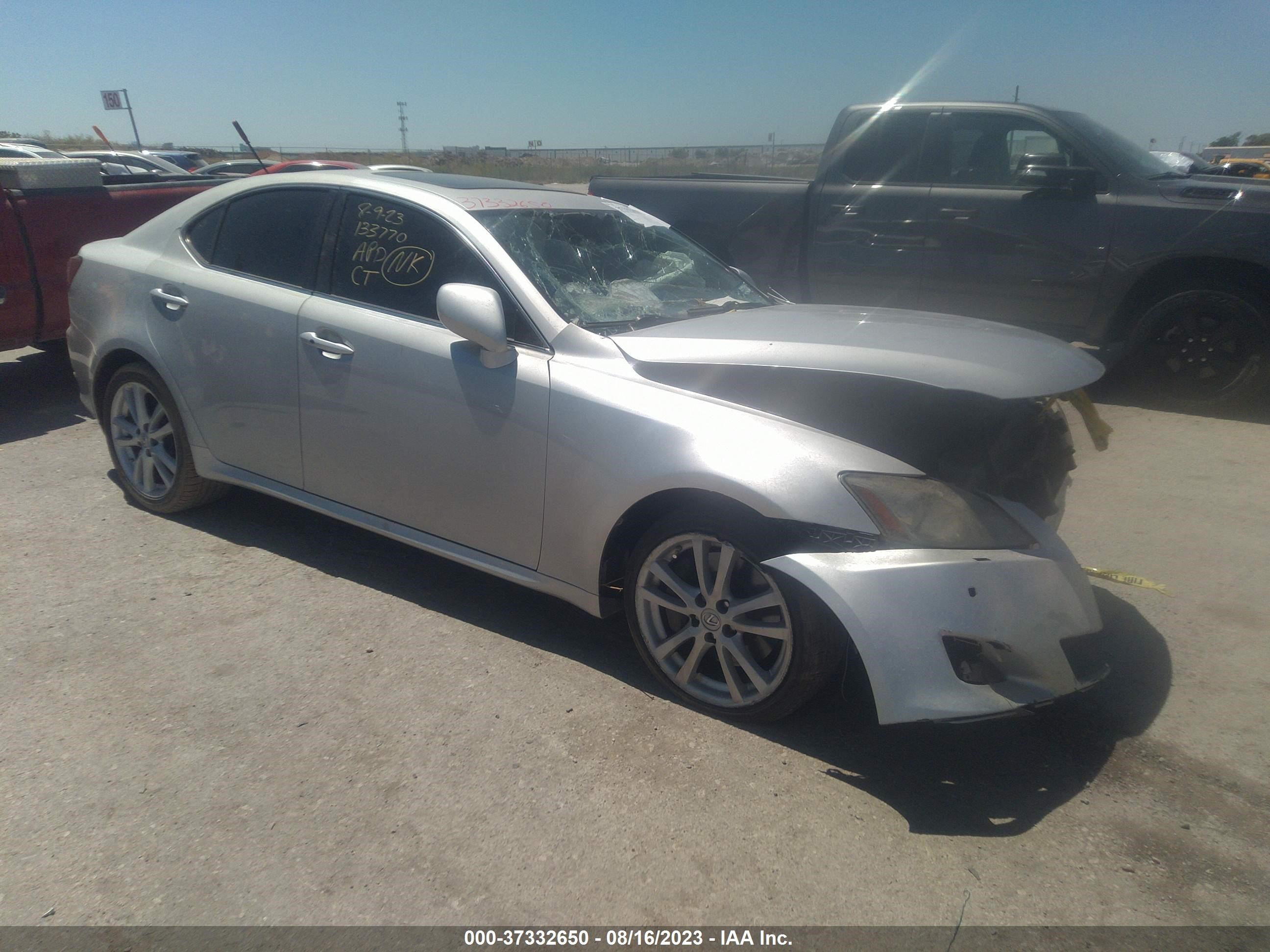 lexus is 2006 jthbe262065005823