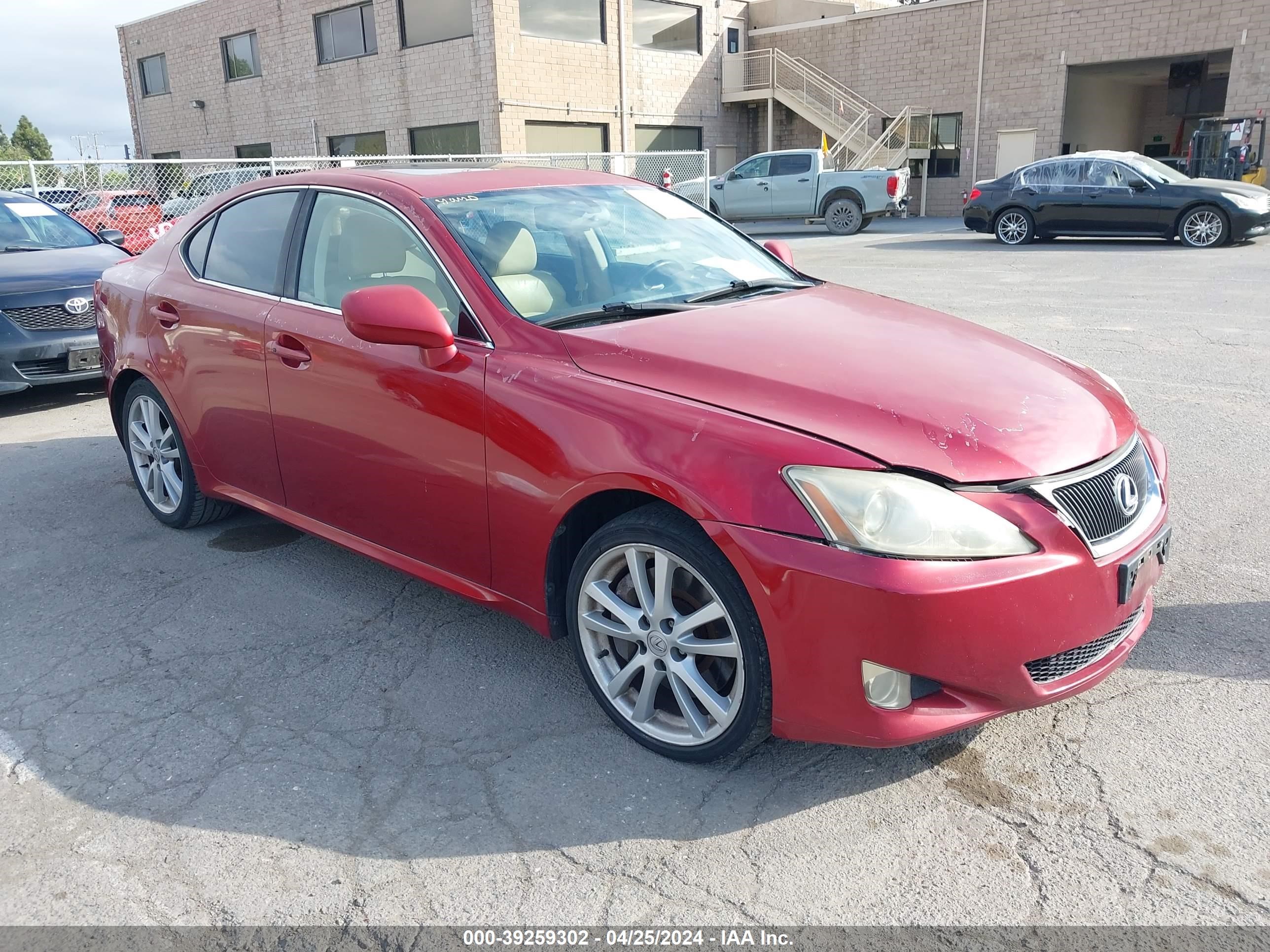 lexus is 2006 jthbe262465010703