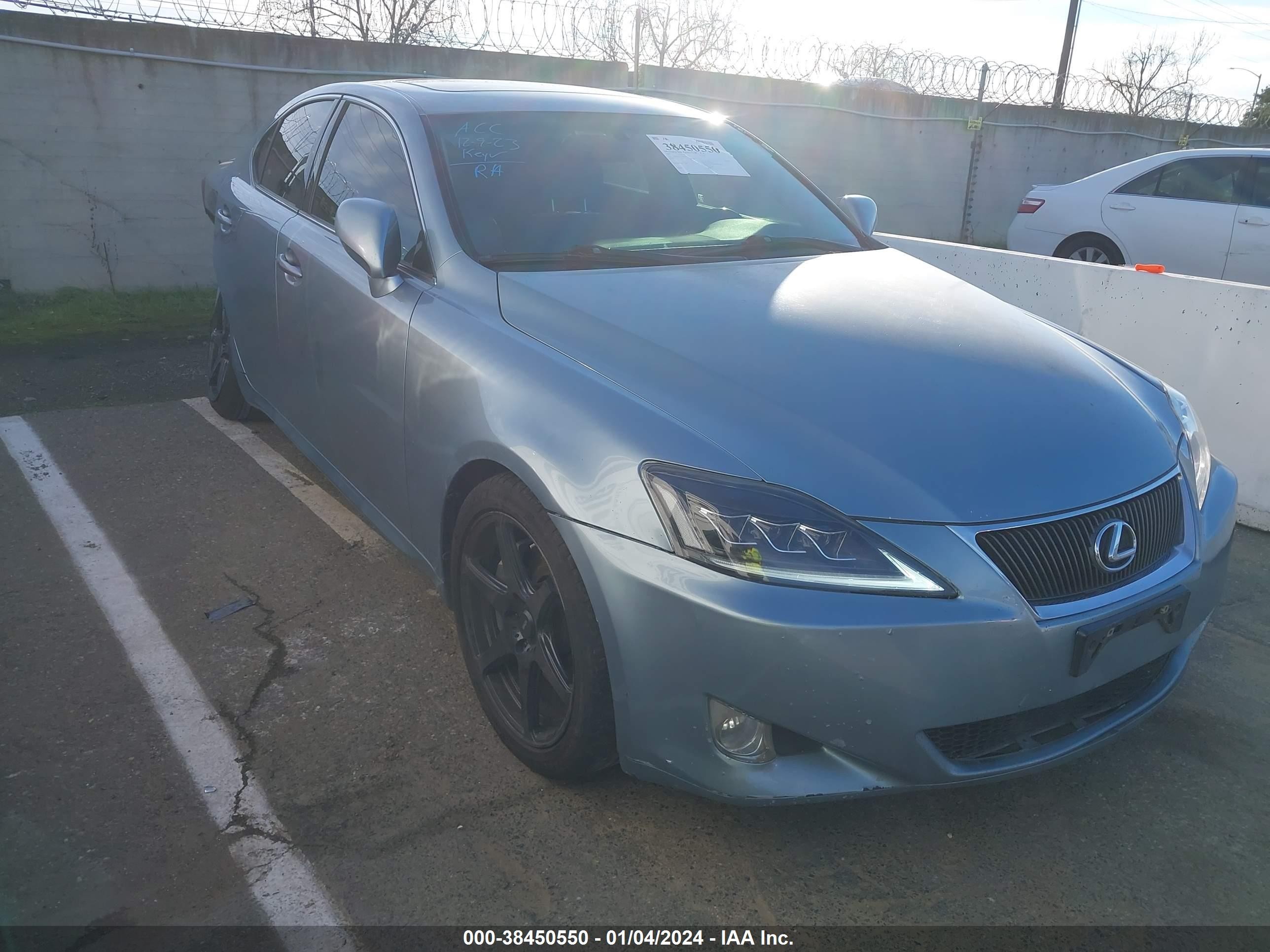 lexus is 2007 jthbe262672008941