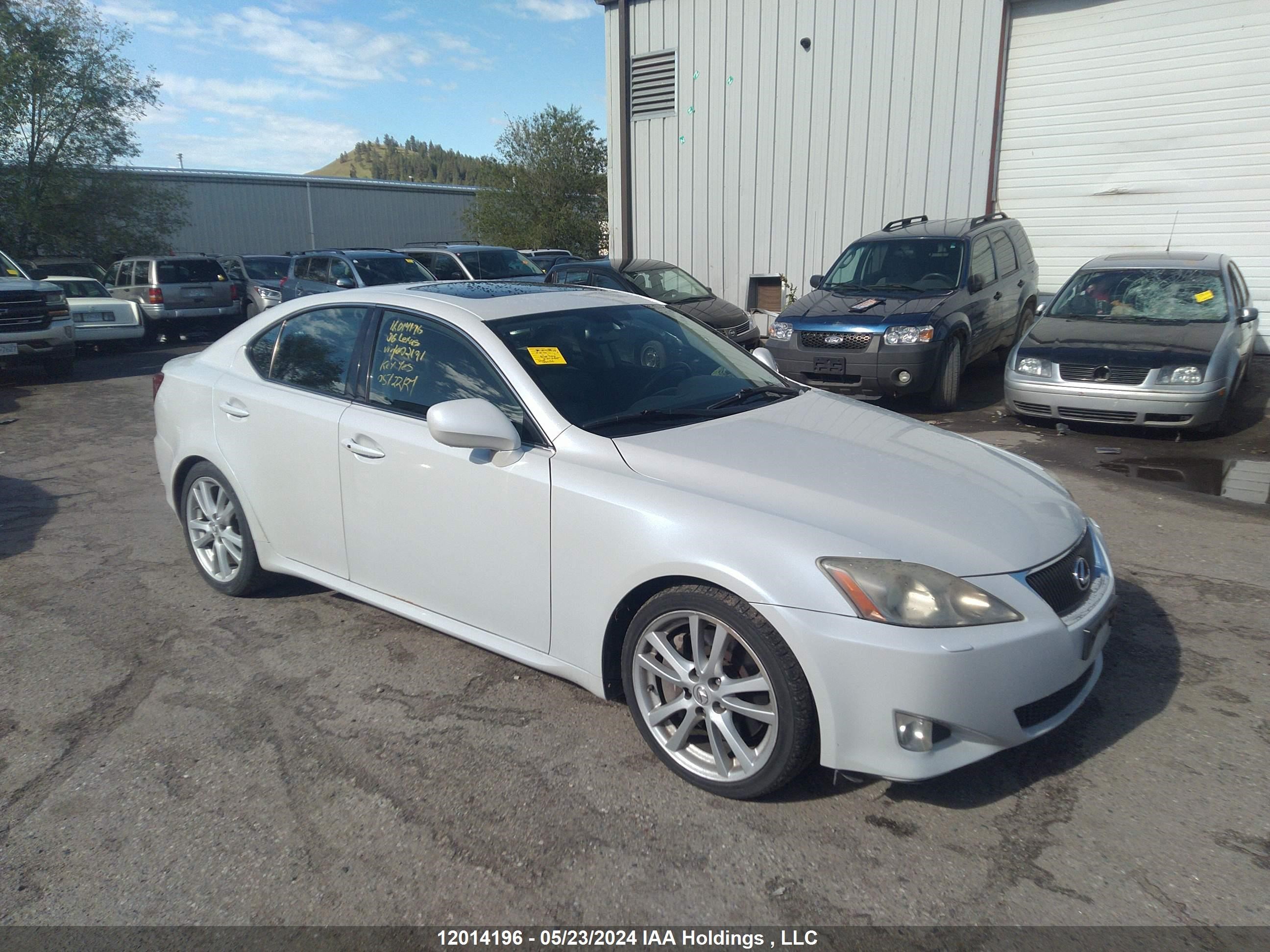 lexus is 2006 jthbe262765002191