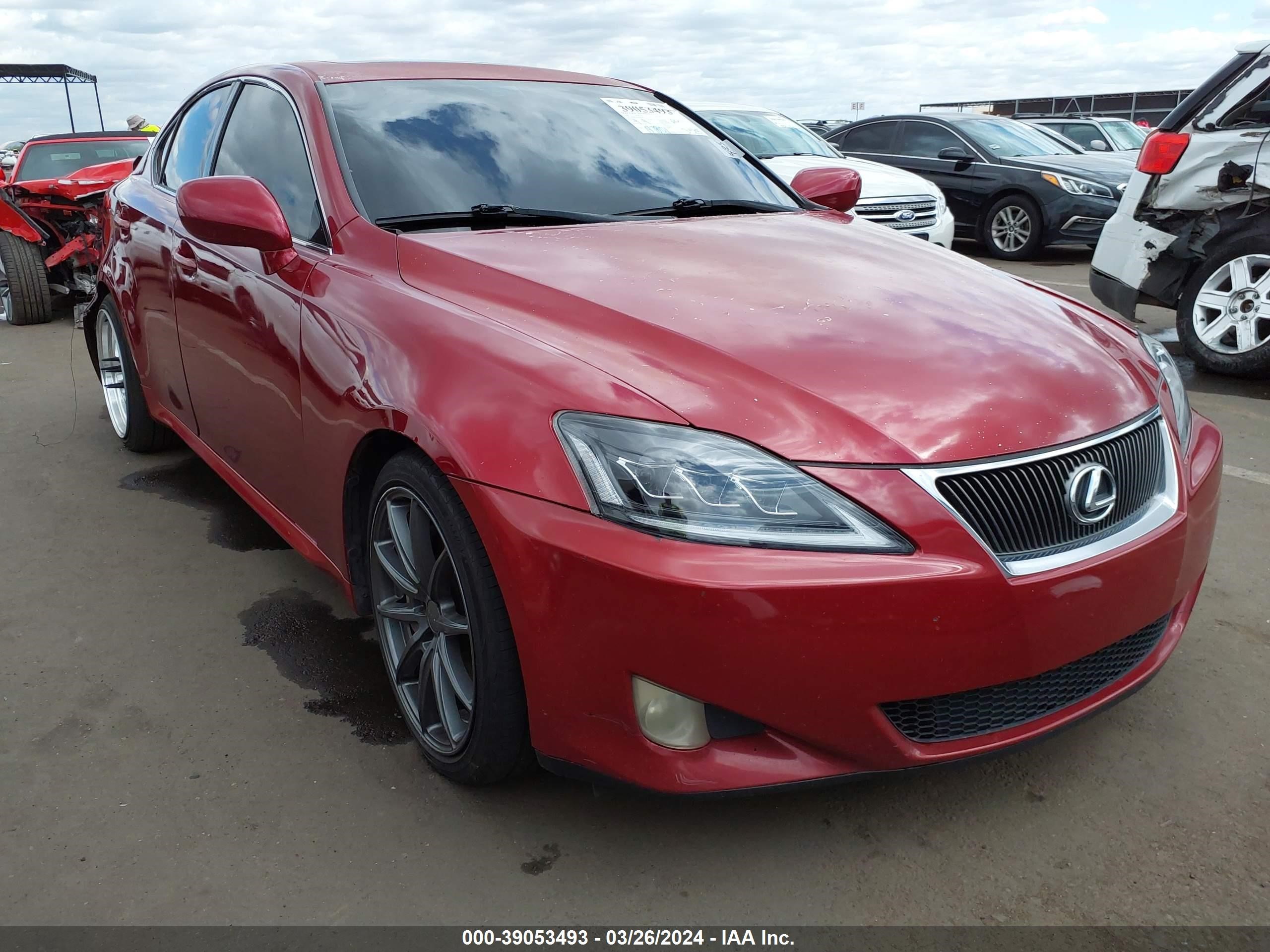 lexus is 2006 jthbe262962001075