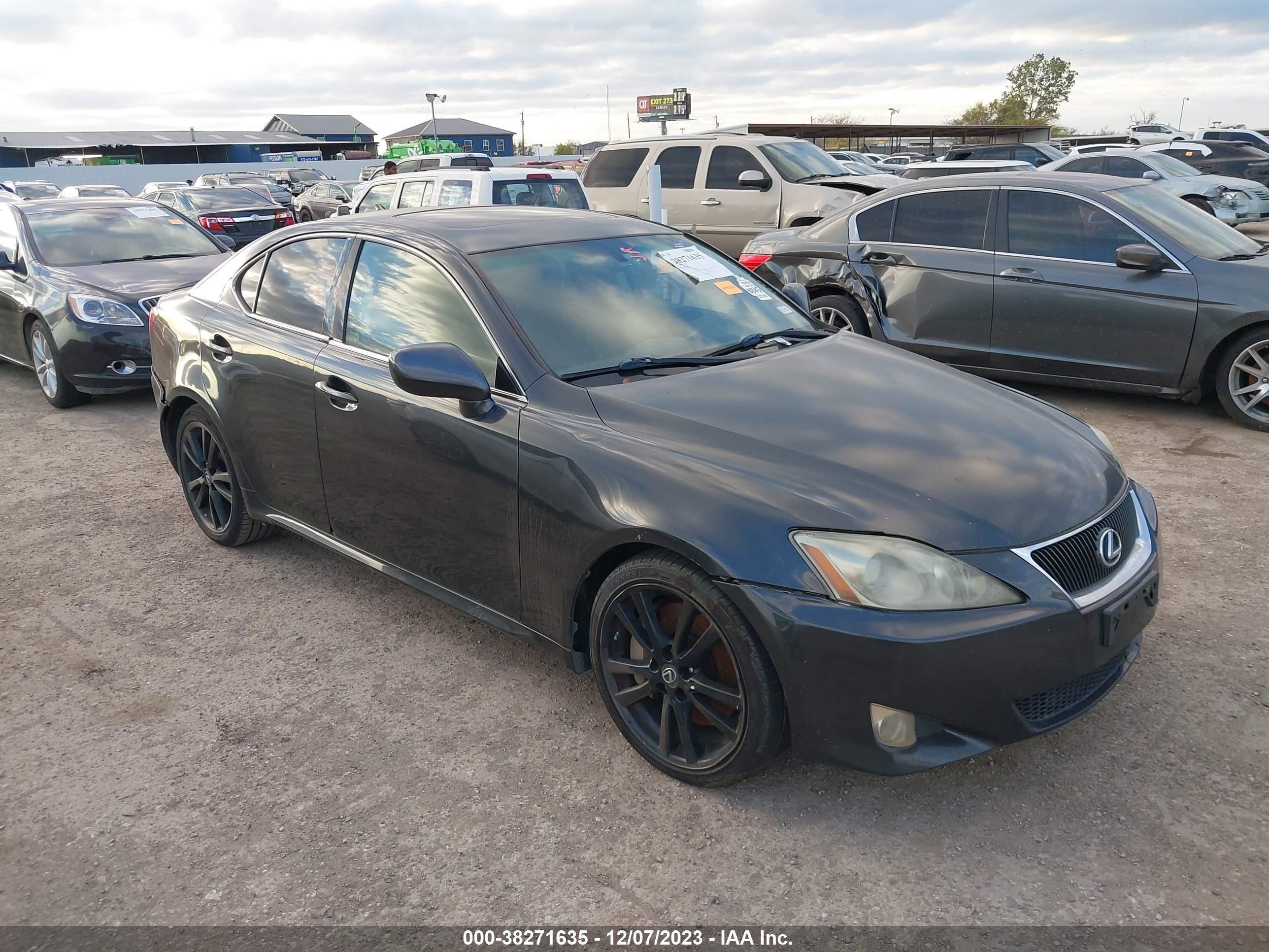 lexus is 2007 jthbe262975012609