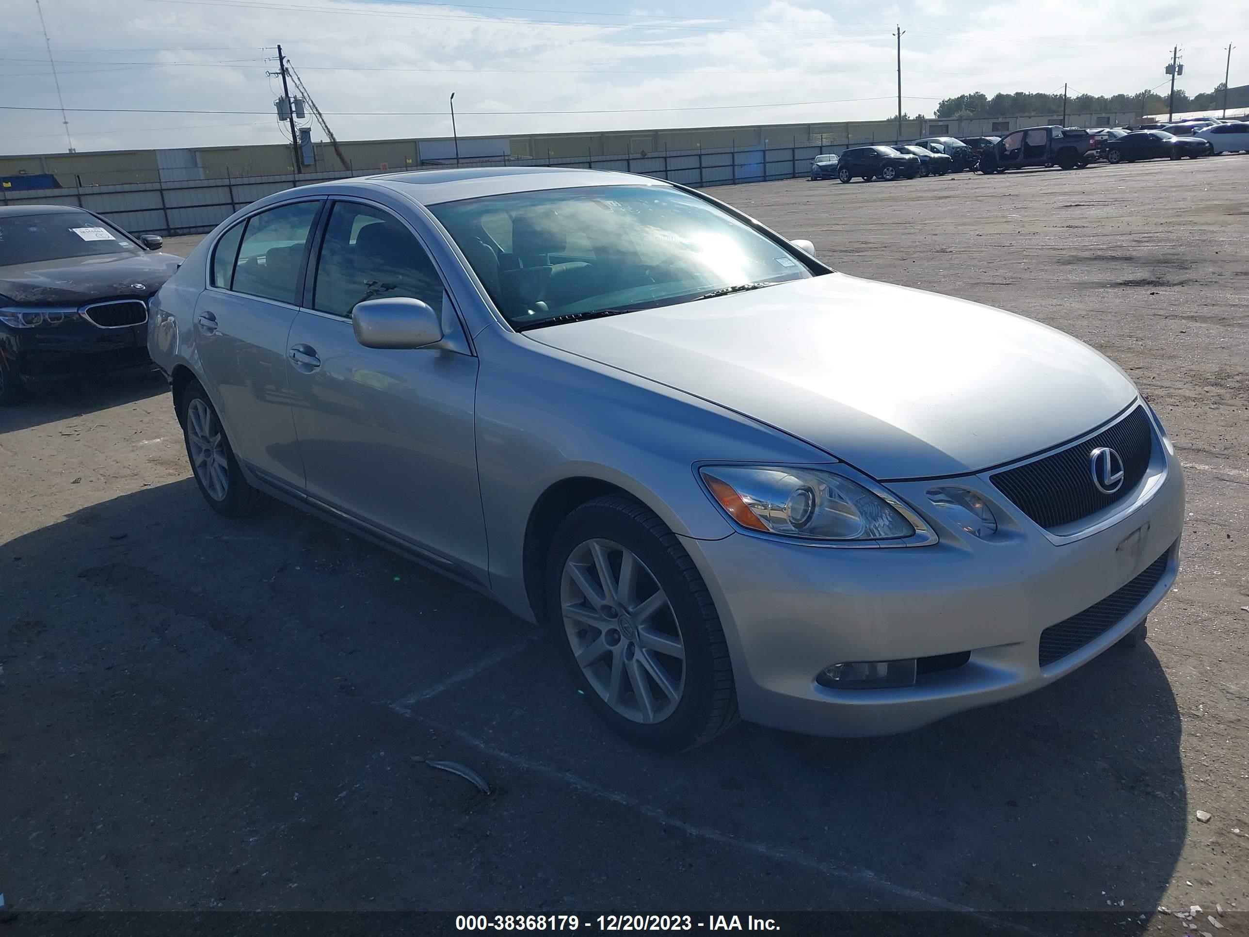 lexus gs 2007 jthbe96s270009816