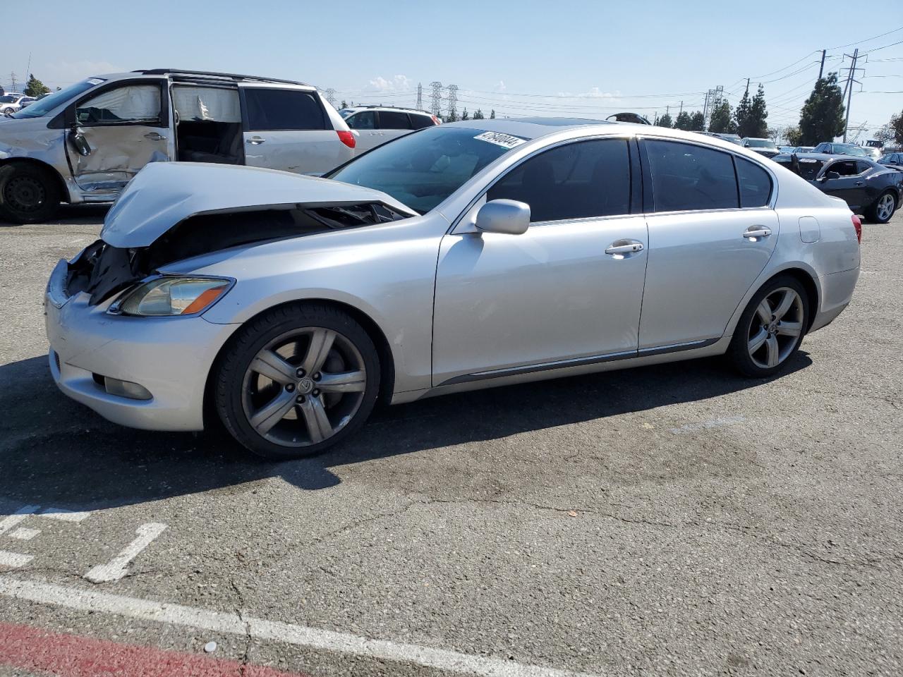 lexus gs 2007 jthbe96s270014949