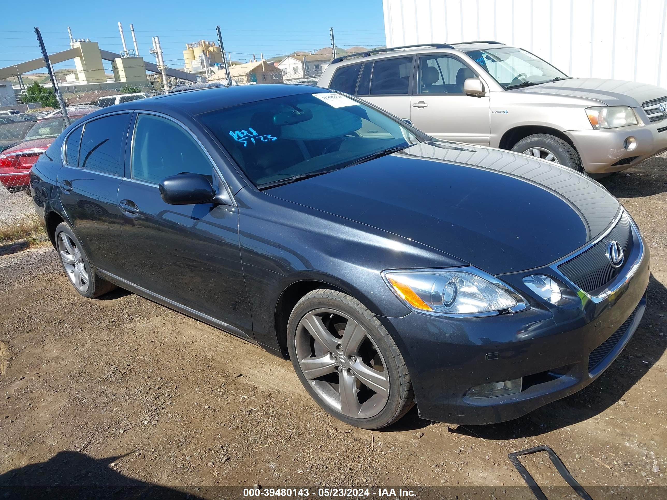 lexus gs 2007 jthbe96s370015785