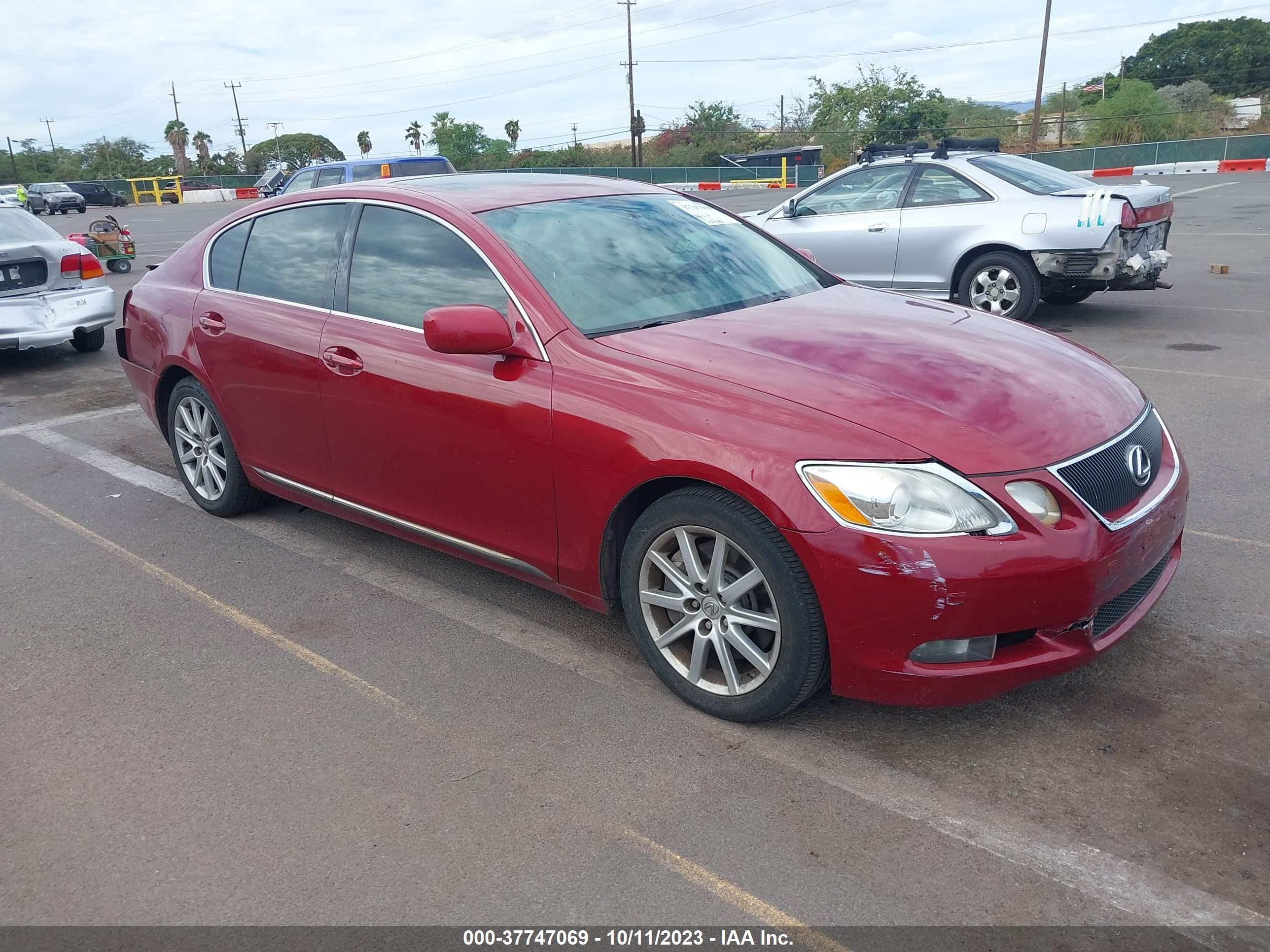 lexus gs 2007 jthbe96s370016127