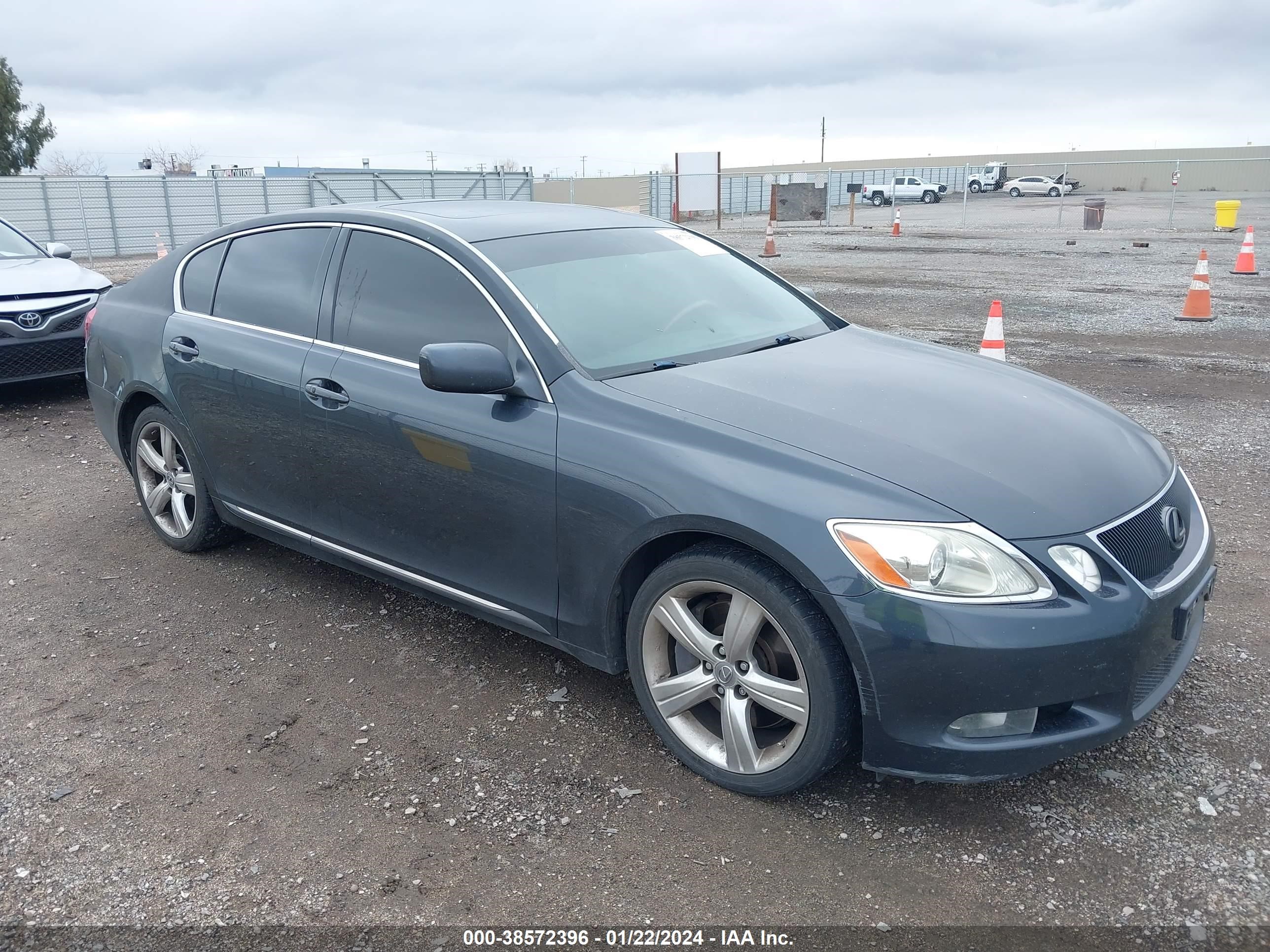 lexus gs 2007 jthbe96s370022008