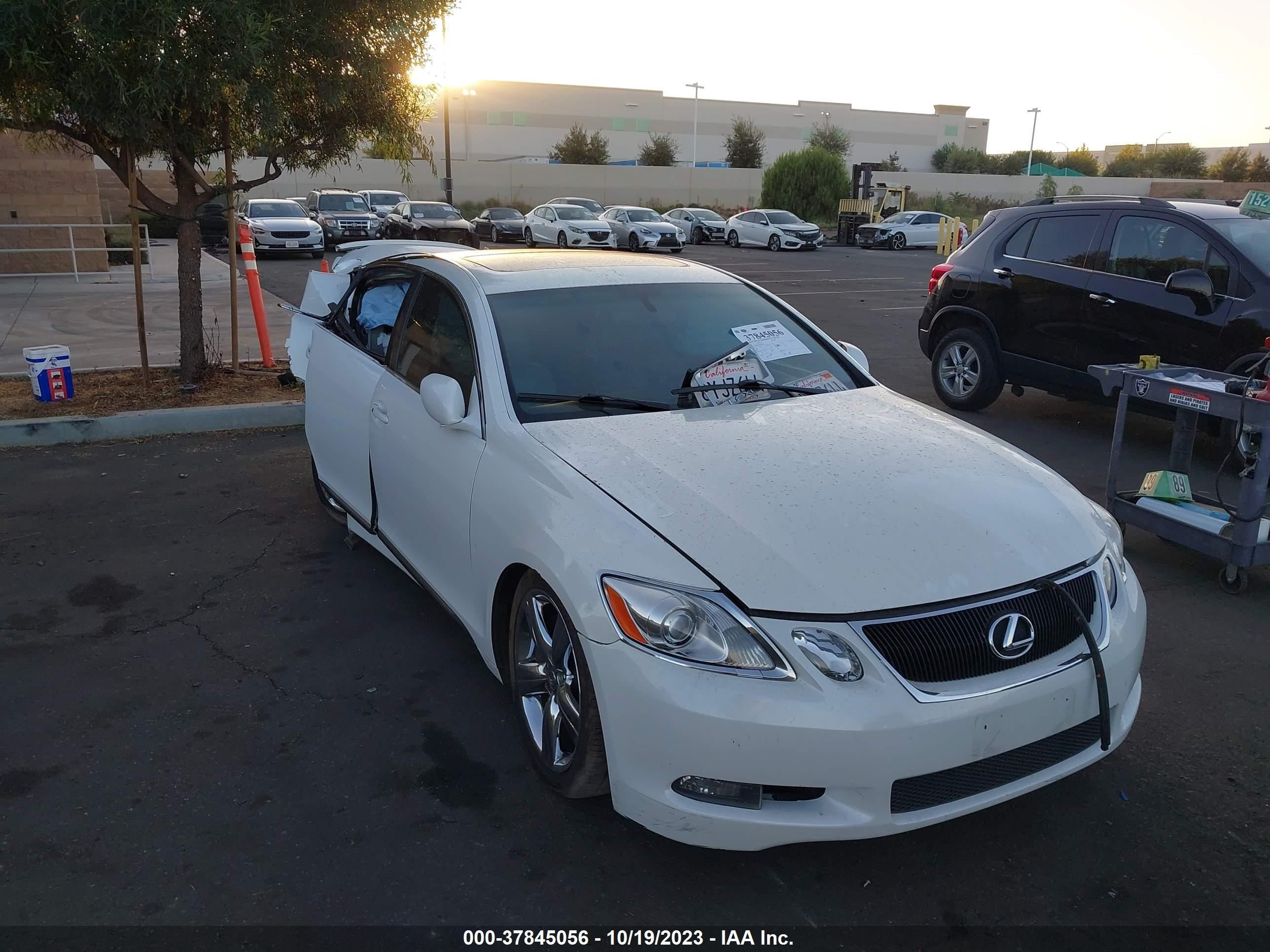 lexus gs 2007 jthbe96s470009302