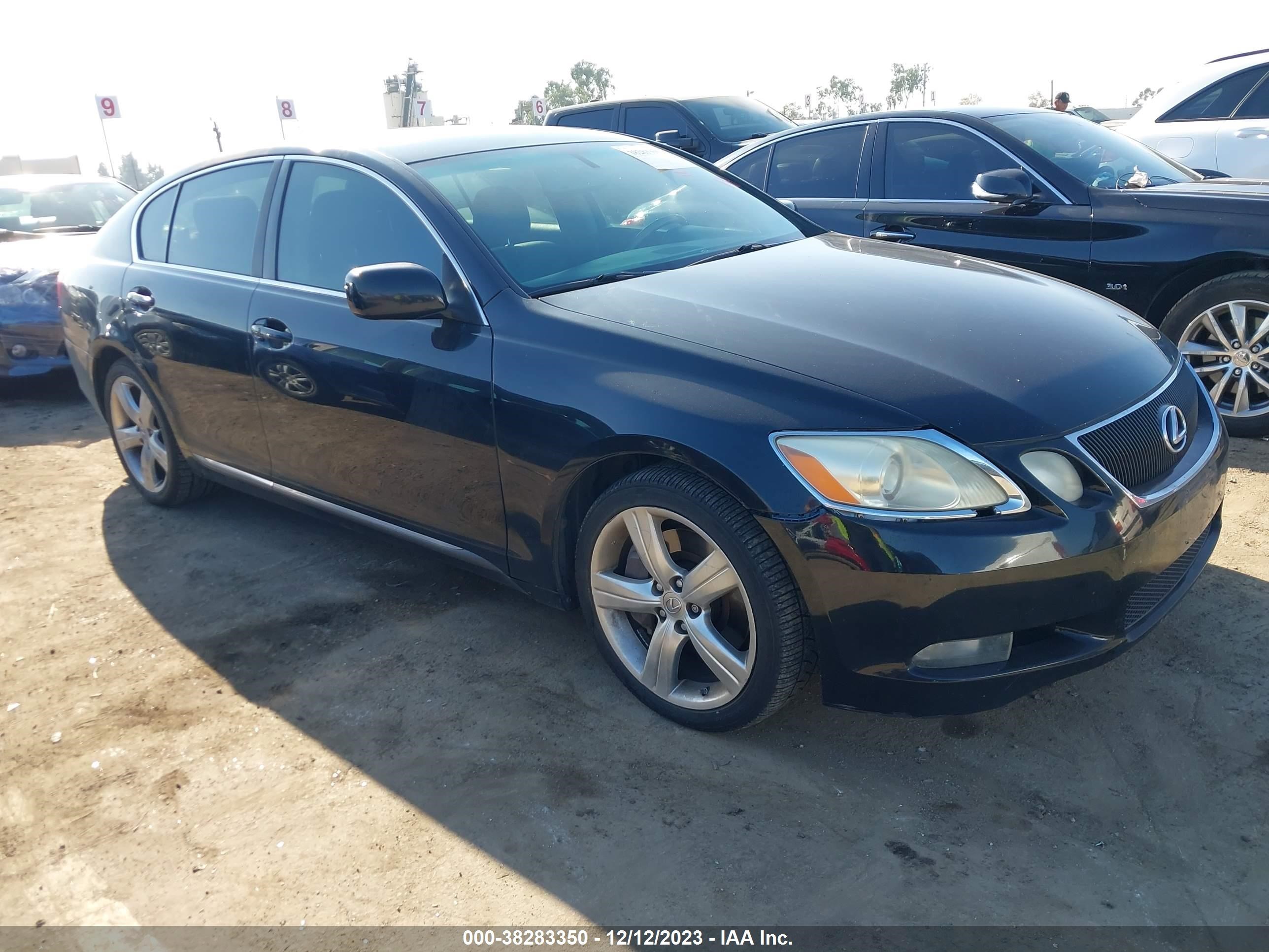 lexus gs 2007 jthbe96s470009980