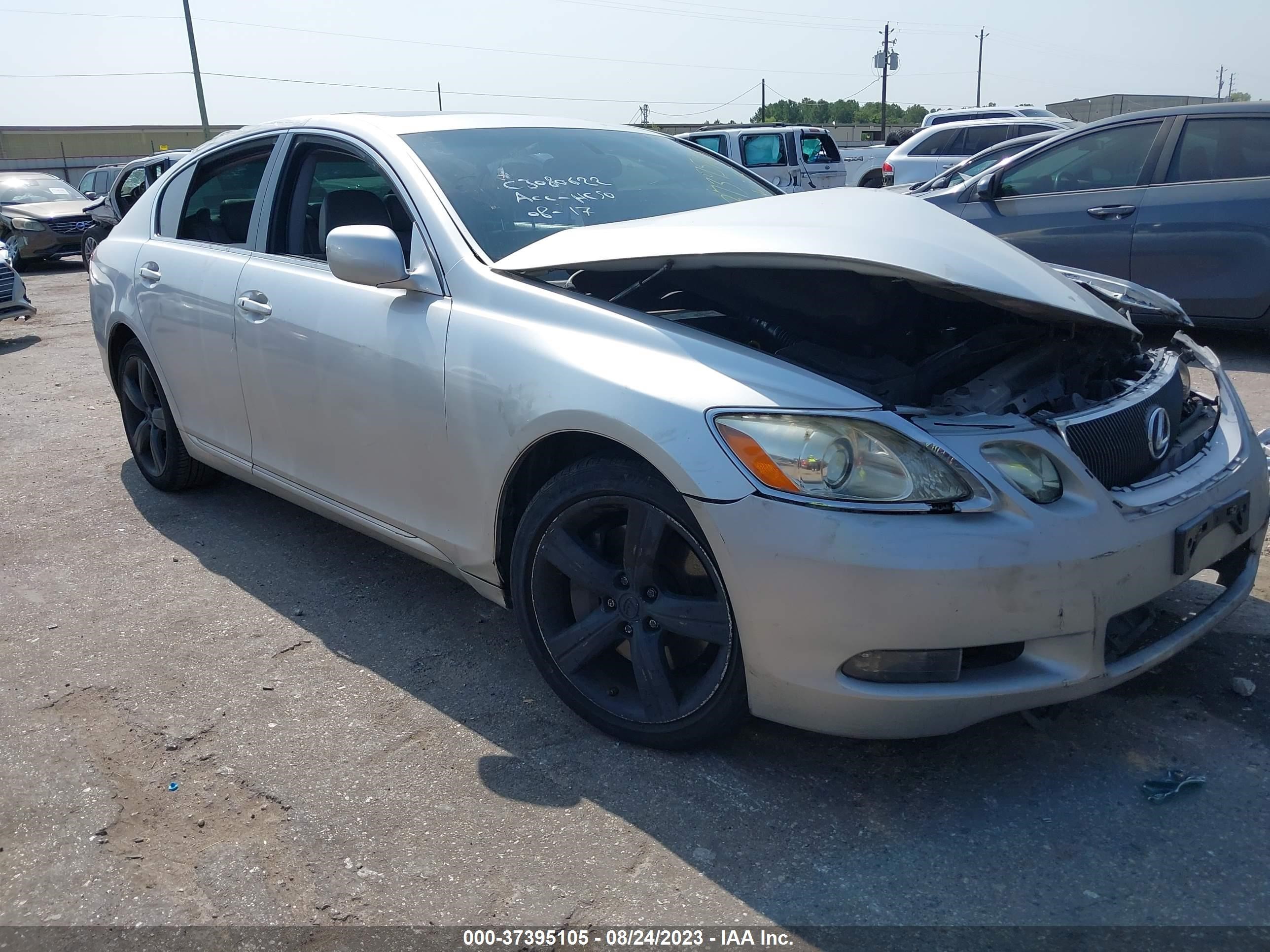 lexus gs 2007 jthbe96s470014676