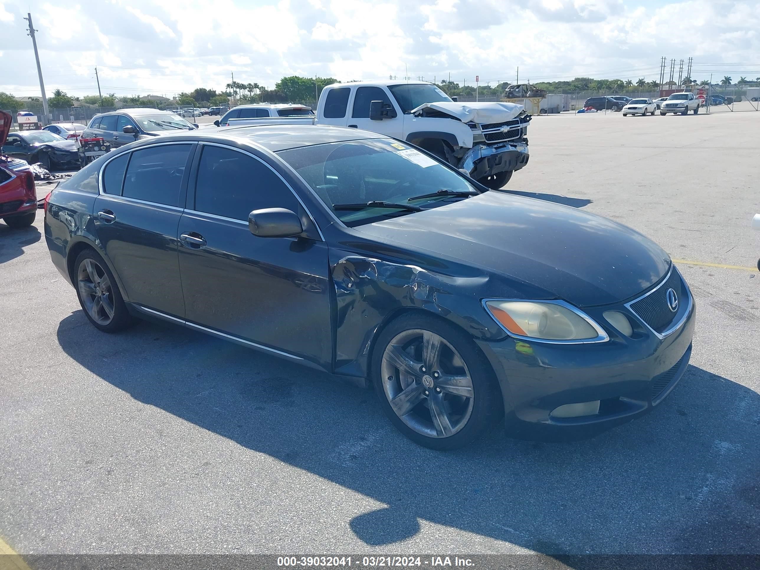 lexus gs 2007 jthbe96s570020499