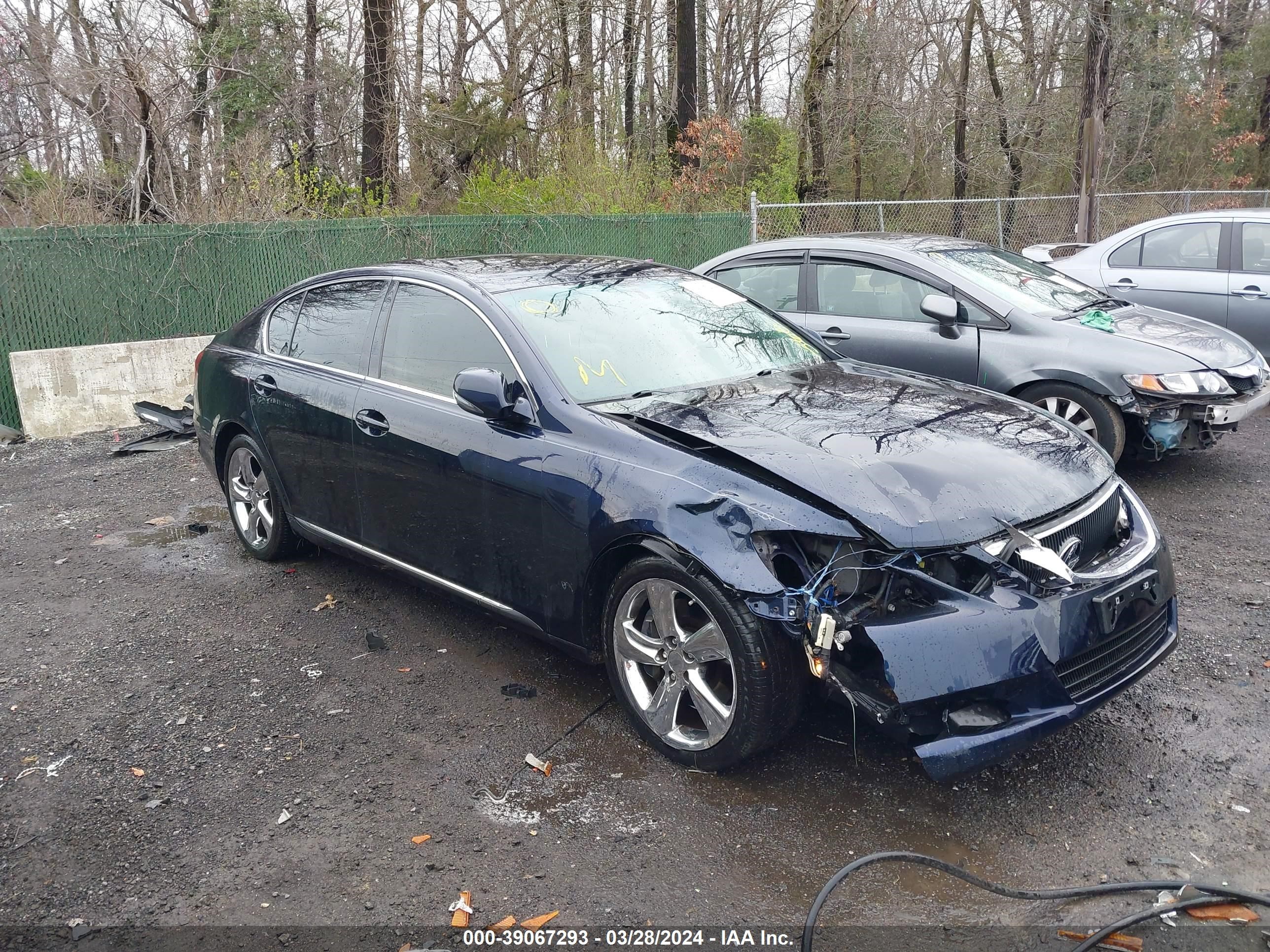 lexus gs 2008 jthbe96s680032341