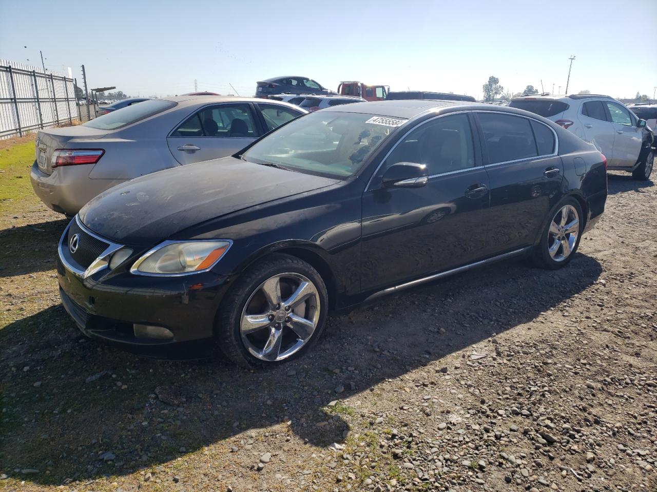 lexus gs 2008 jthbe96s780040321