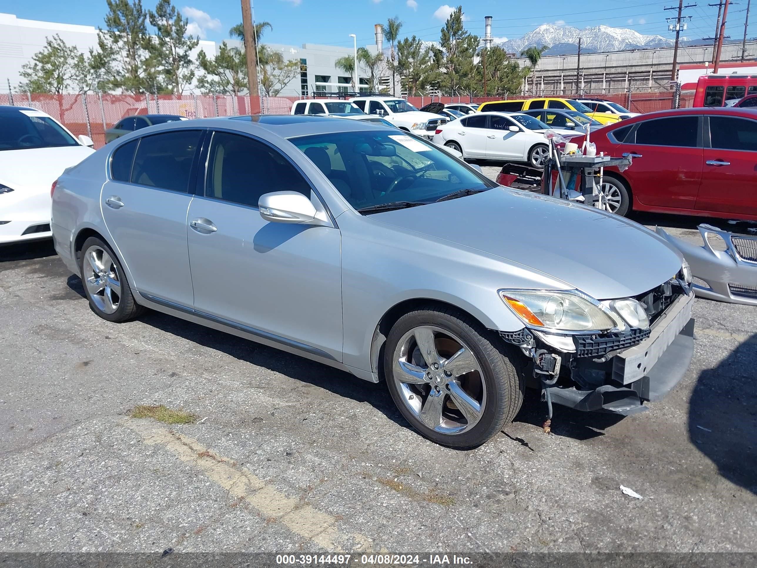 lexus gs 2008 jthbe96s880035371