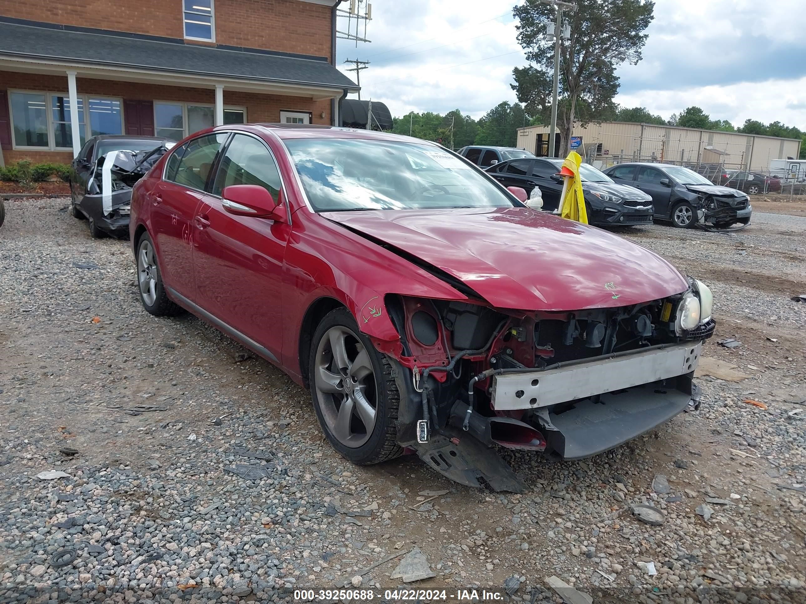 lexus gs 2008 jthbe96s880035564