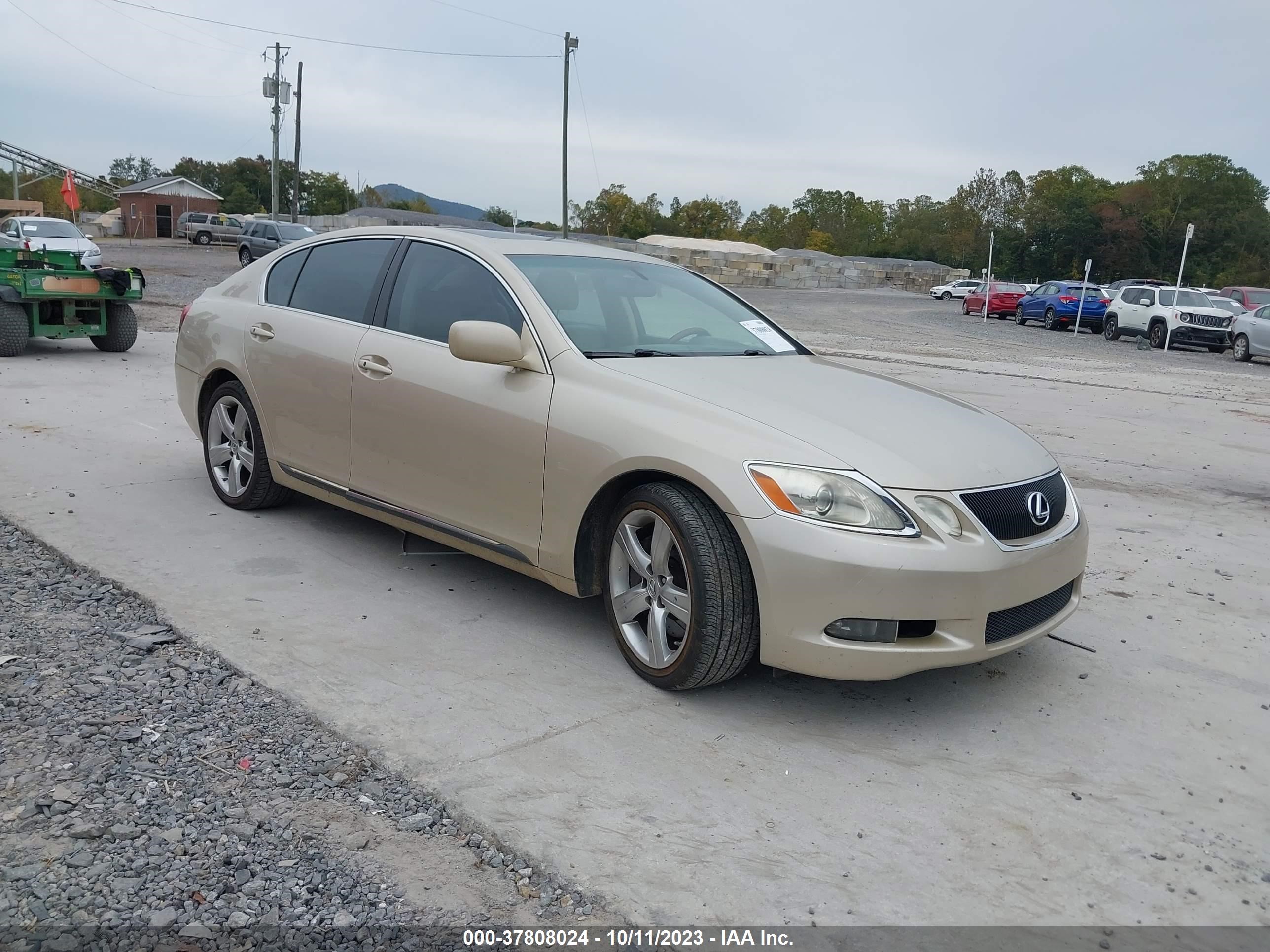 lexus gs 2007 jthbe96s970012888