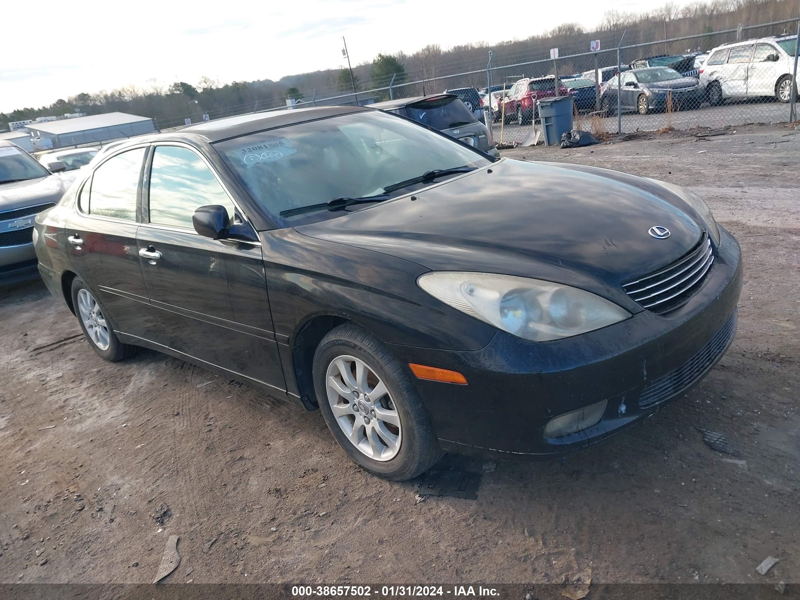 lexus es 2003 jthbf30g130093006