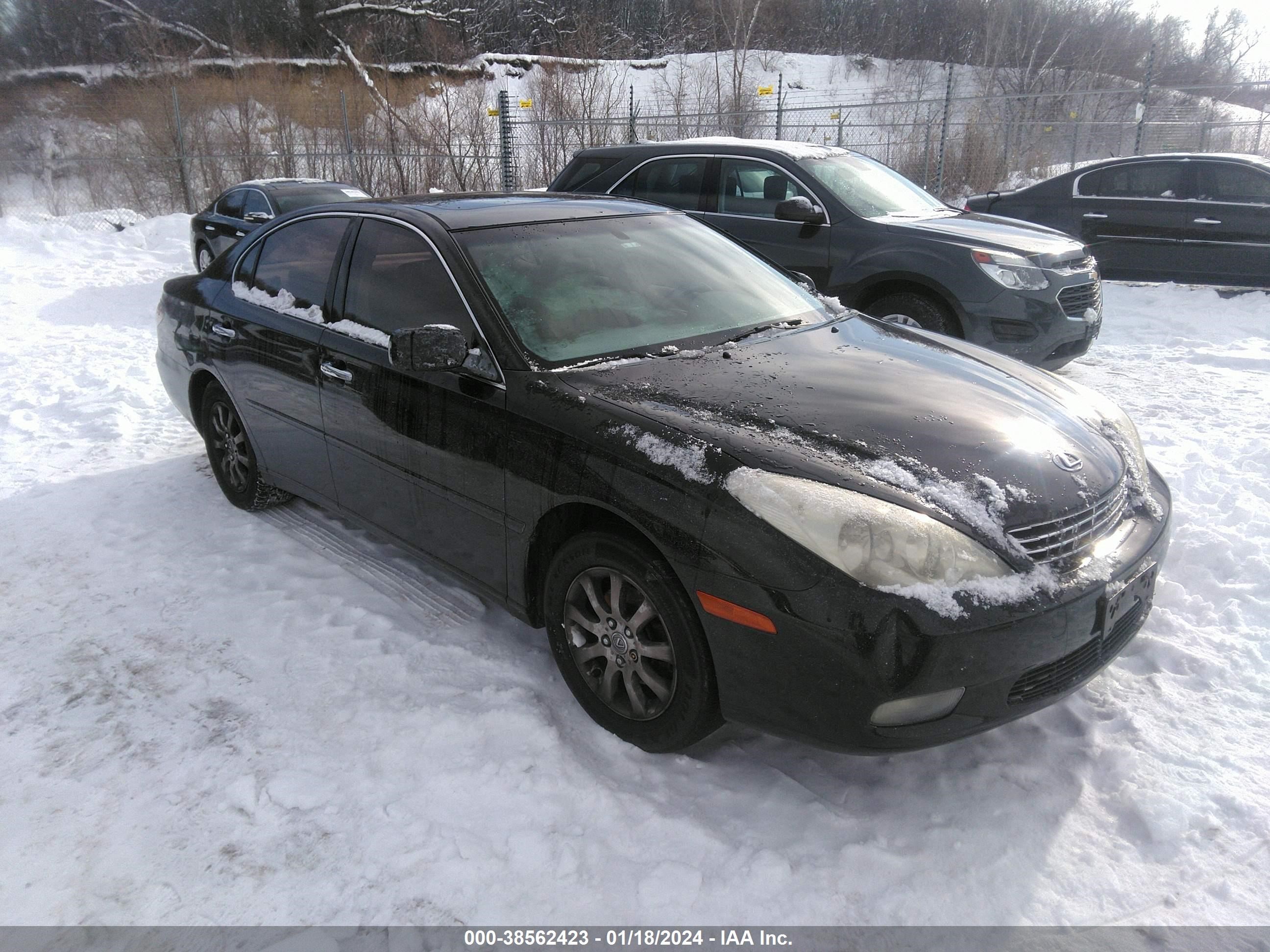 lexus es 2003 jthbf30g130101931