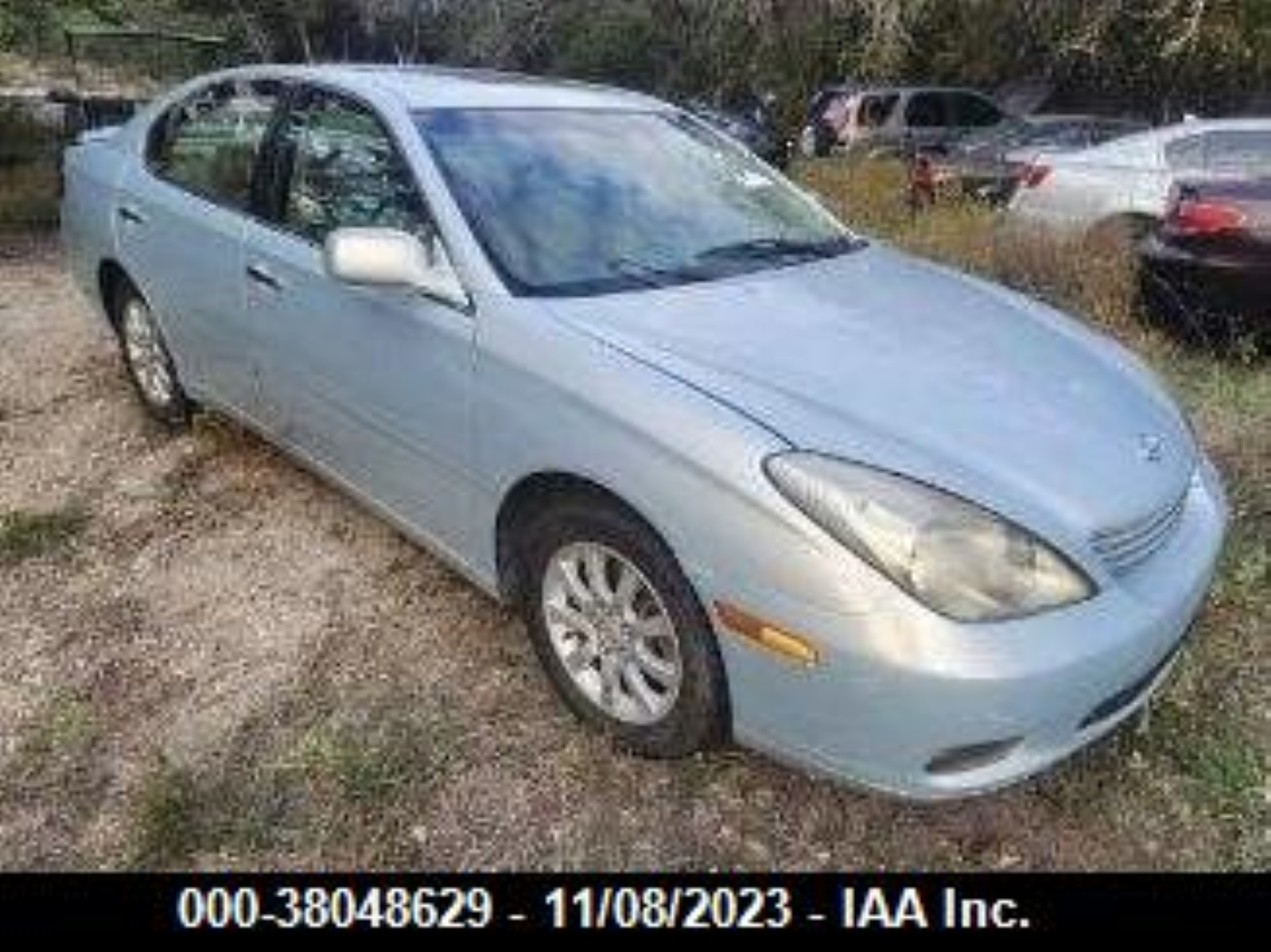 lexus es 2002 jthbf30g225003489