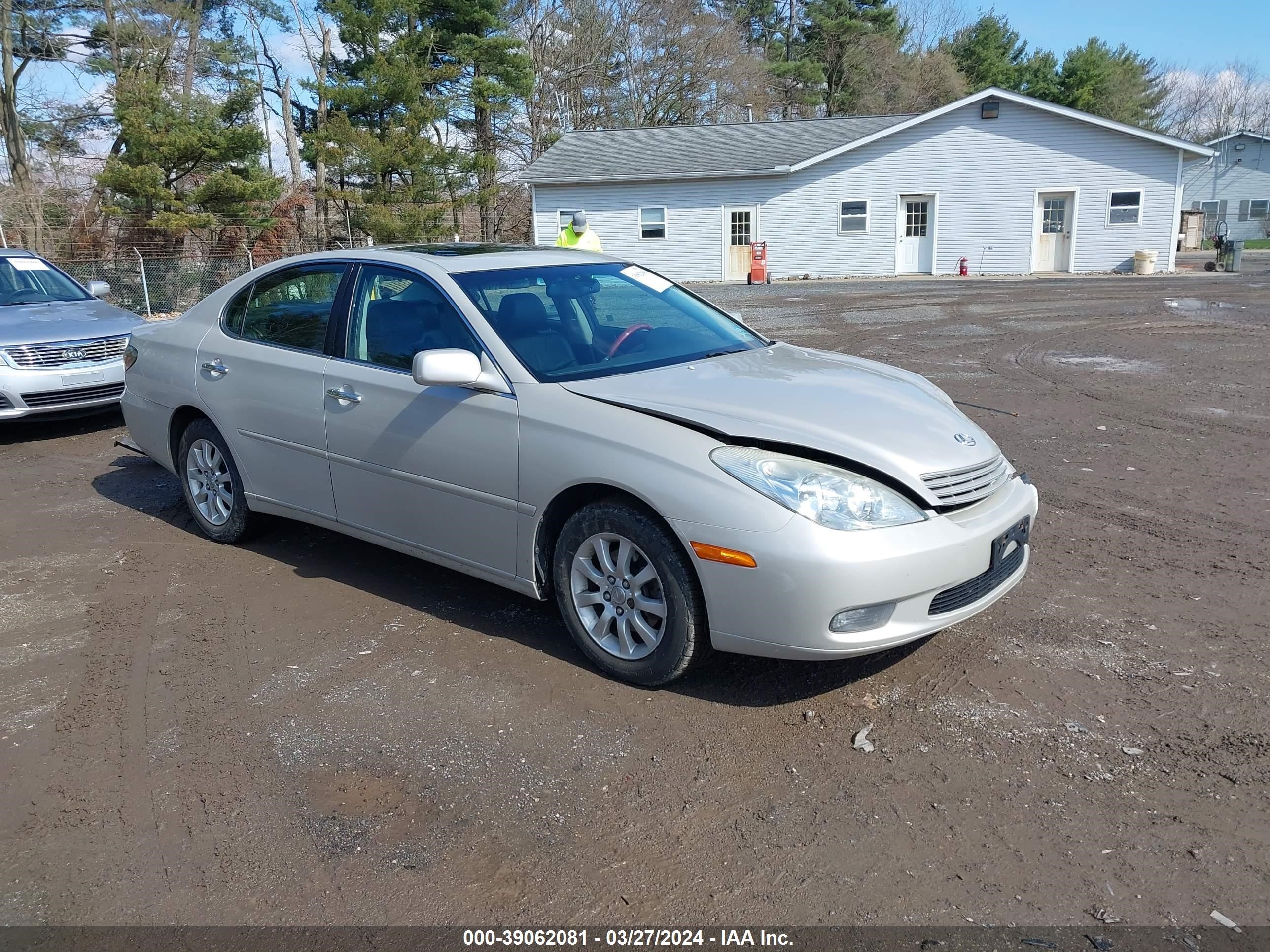 lexus es 2003 jthbf30g330112896