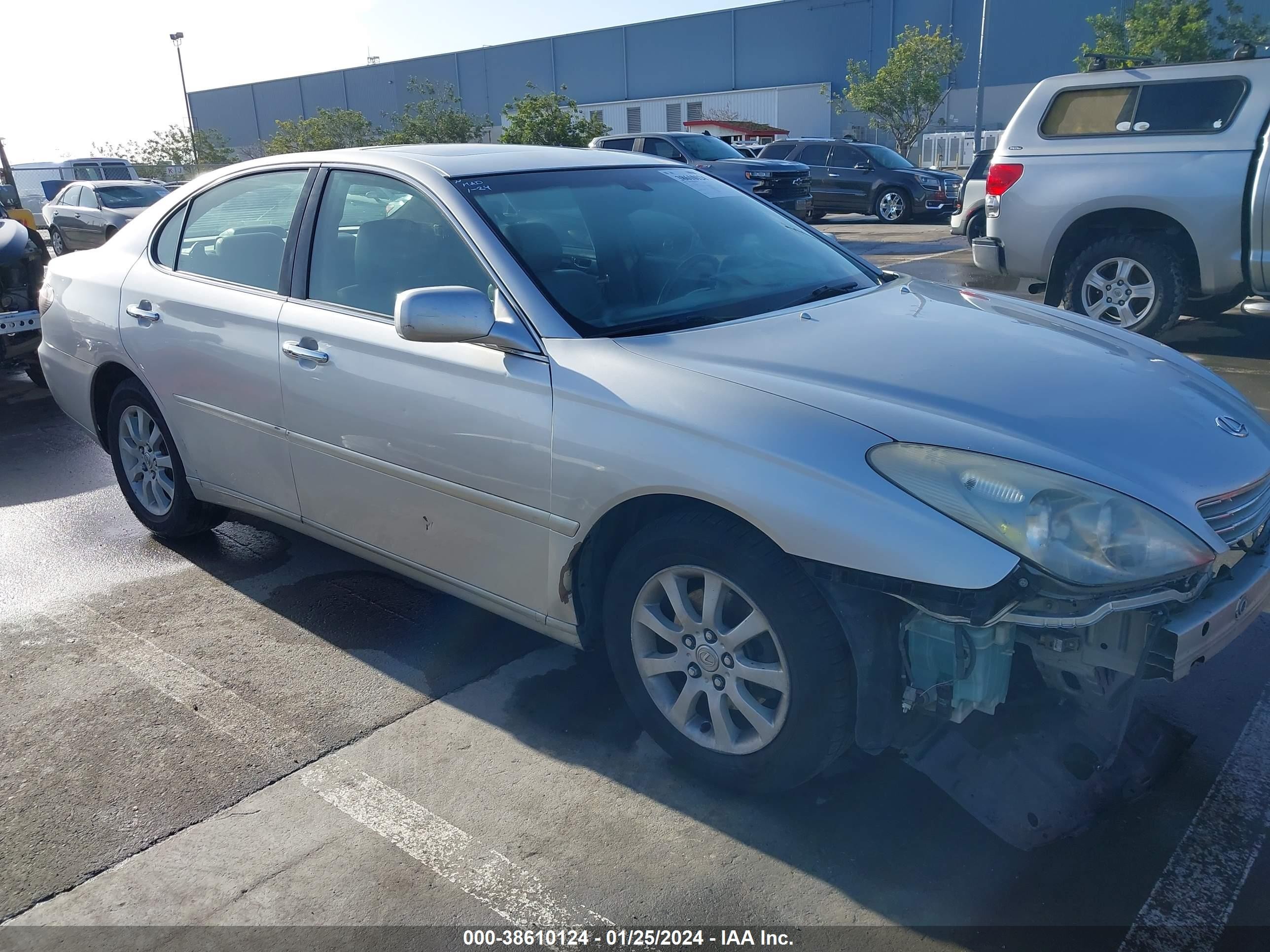 lexus es 2003 jthbf30g430088673