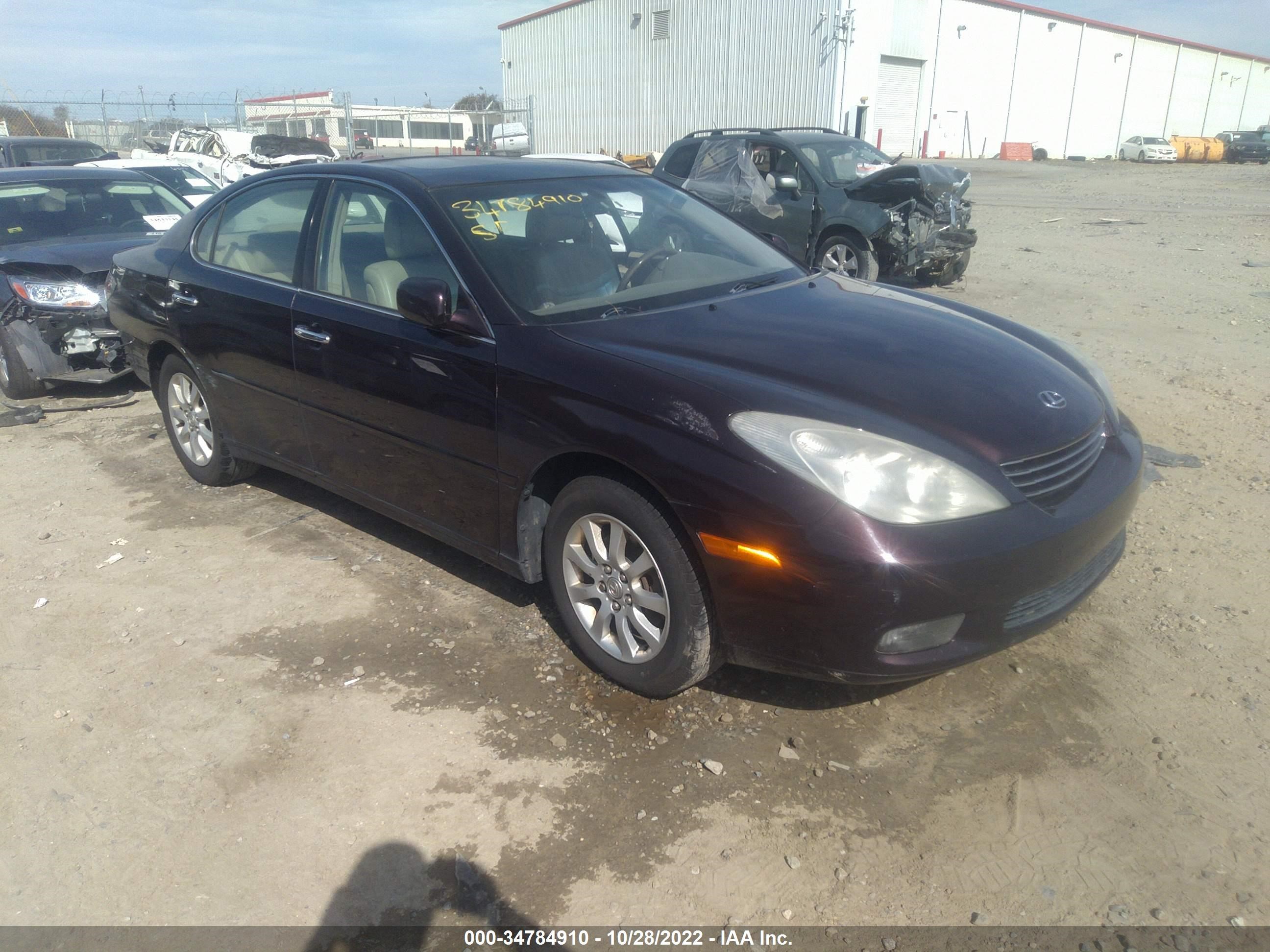 lexus es 2002 jthbf30g520061075