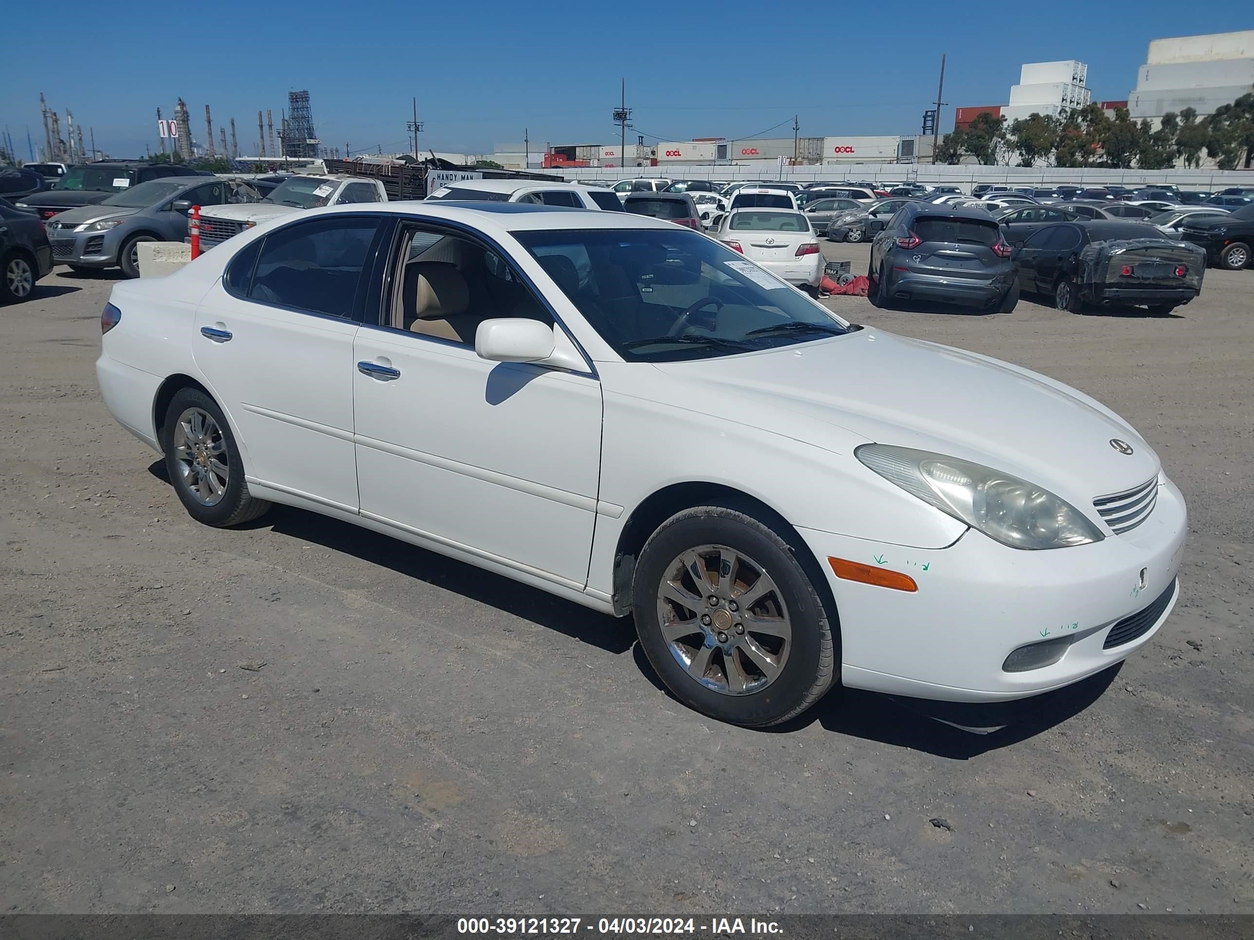 lexus es 2003 jthbf30g630124993