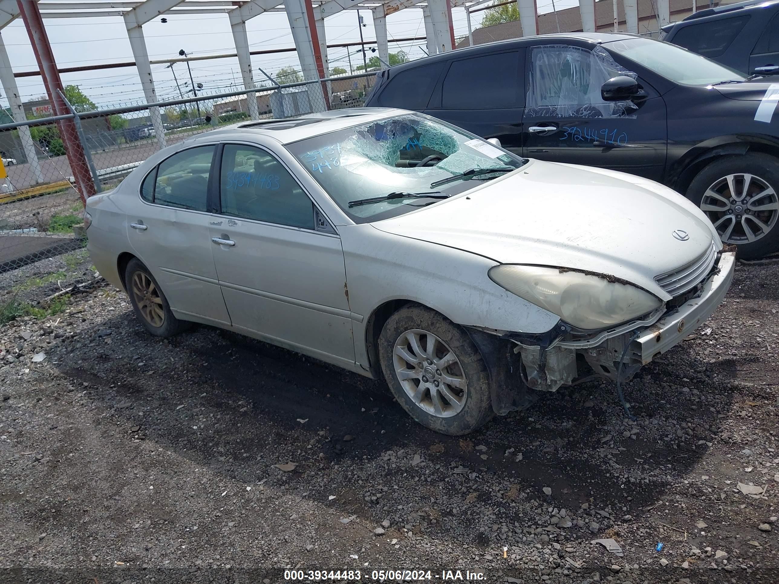 lexus es 2003 jthbf30g636016161