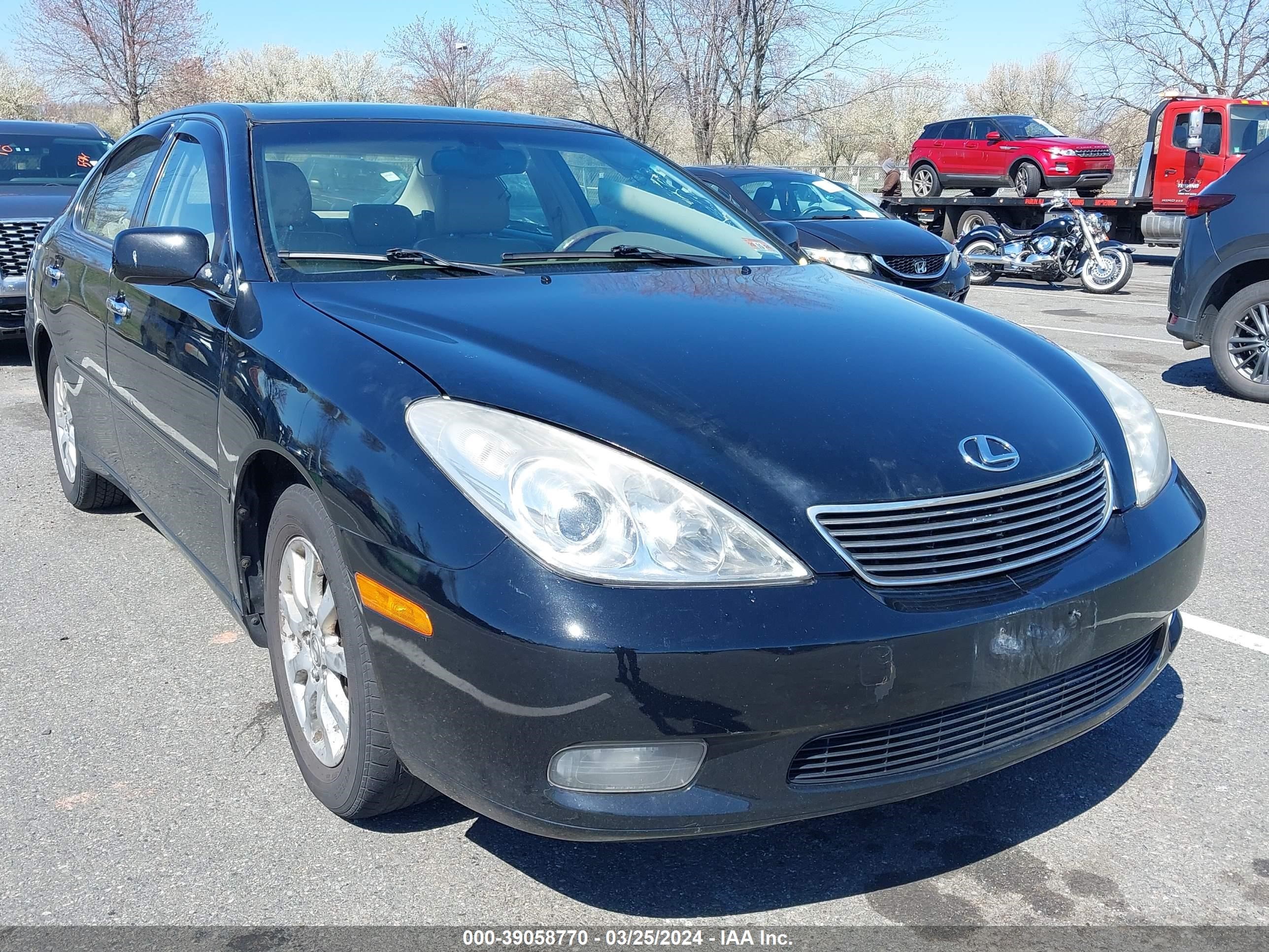 lexus es 2003 jthbf30g936002707