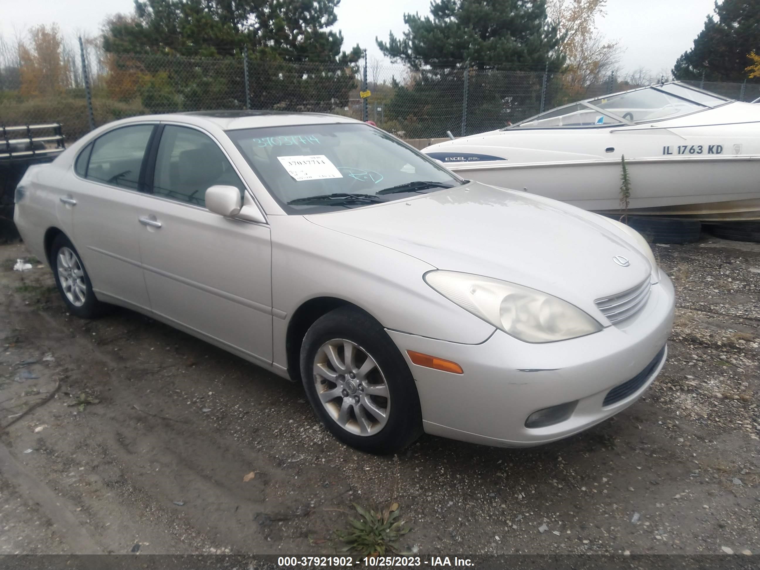 lexus es 2002 jthbf30gx20059161