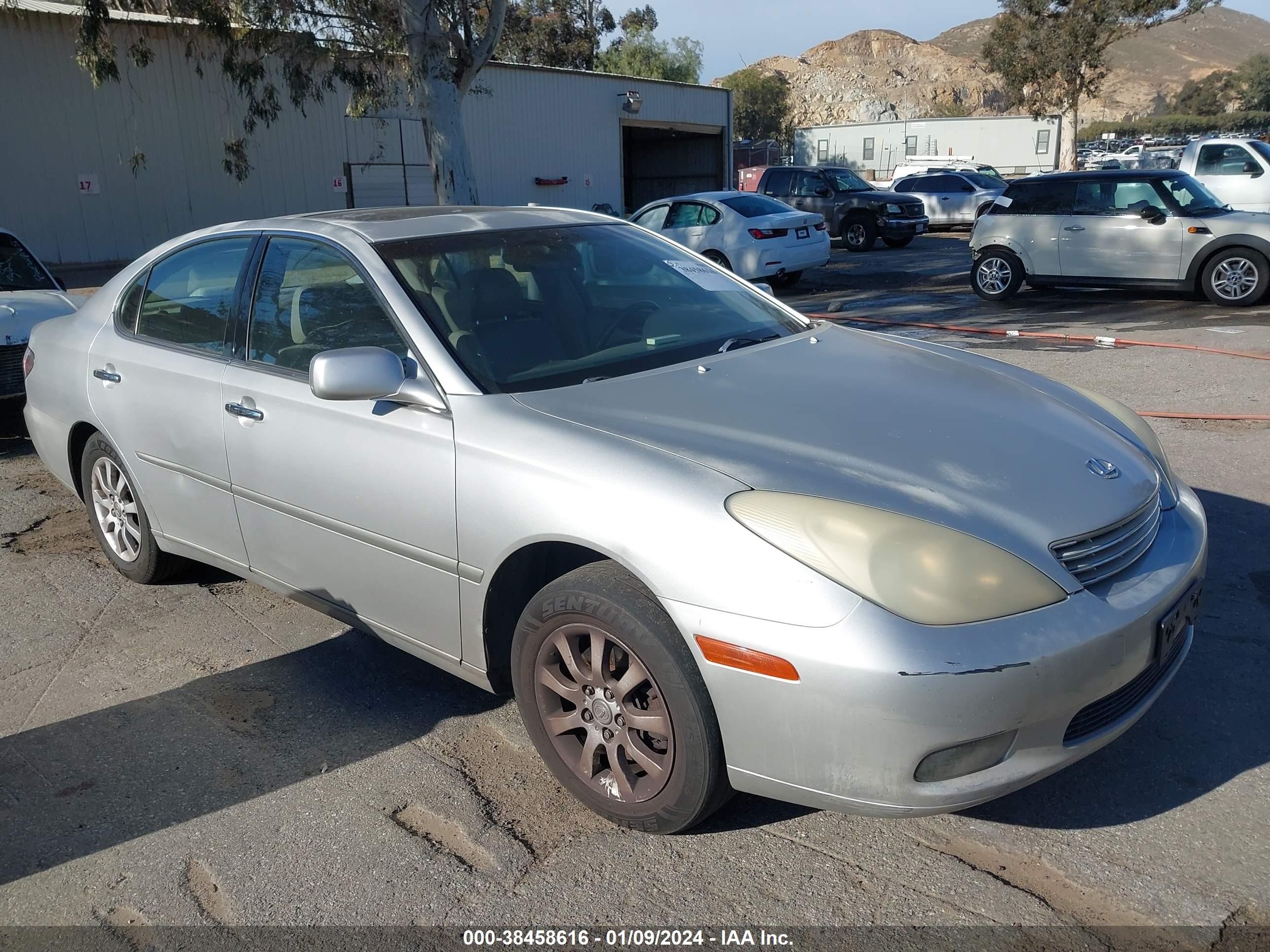 lexus es 2003 jthbf30gx30113740