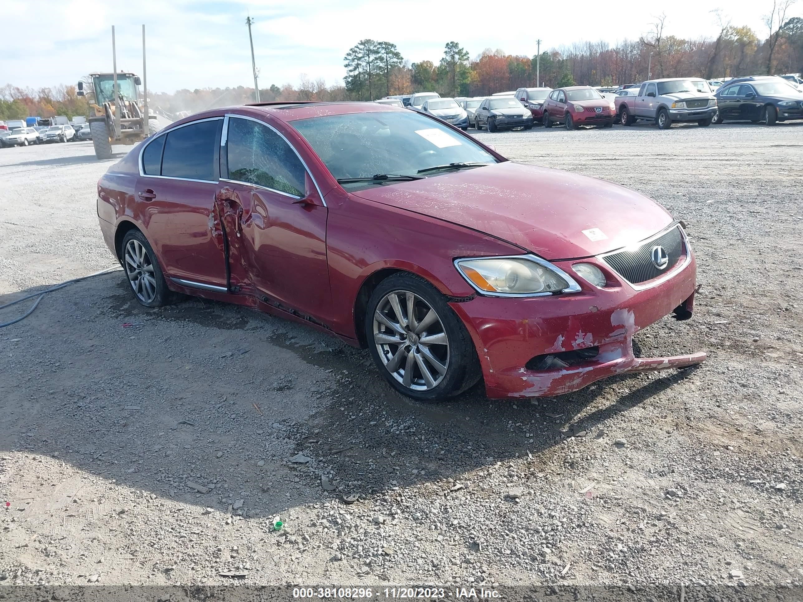 lexus gs 300 2006 jthbh96s065020189