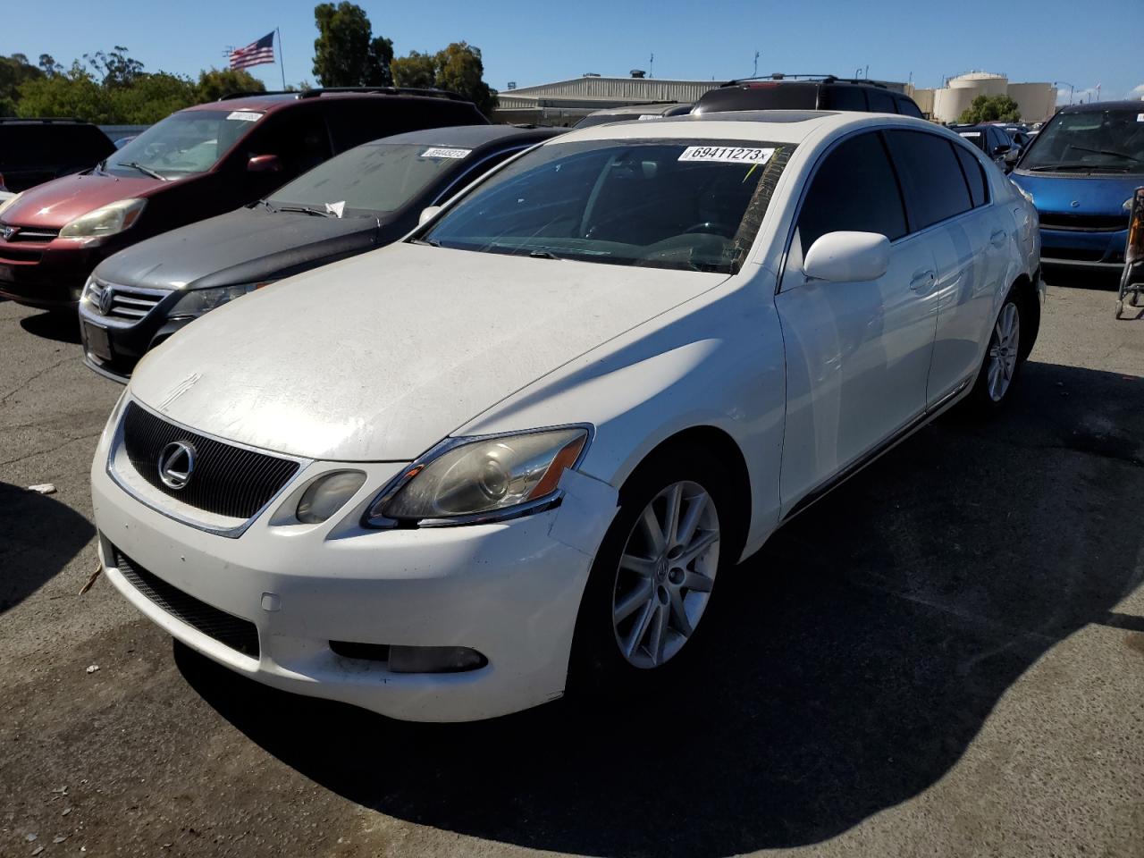 lexus gs 300 2006 jthbh96s465001743