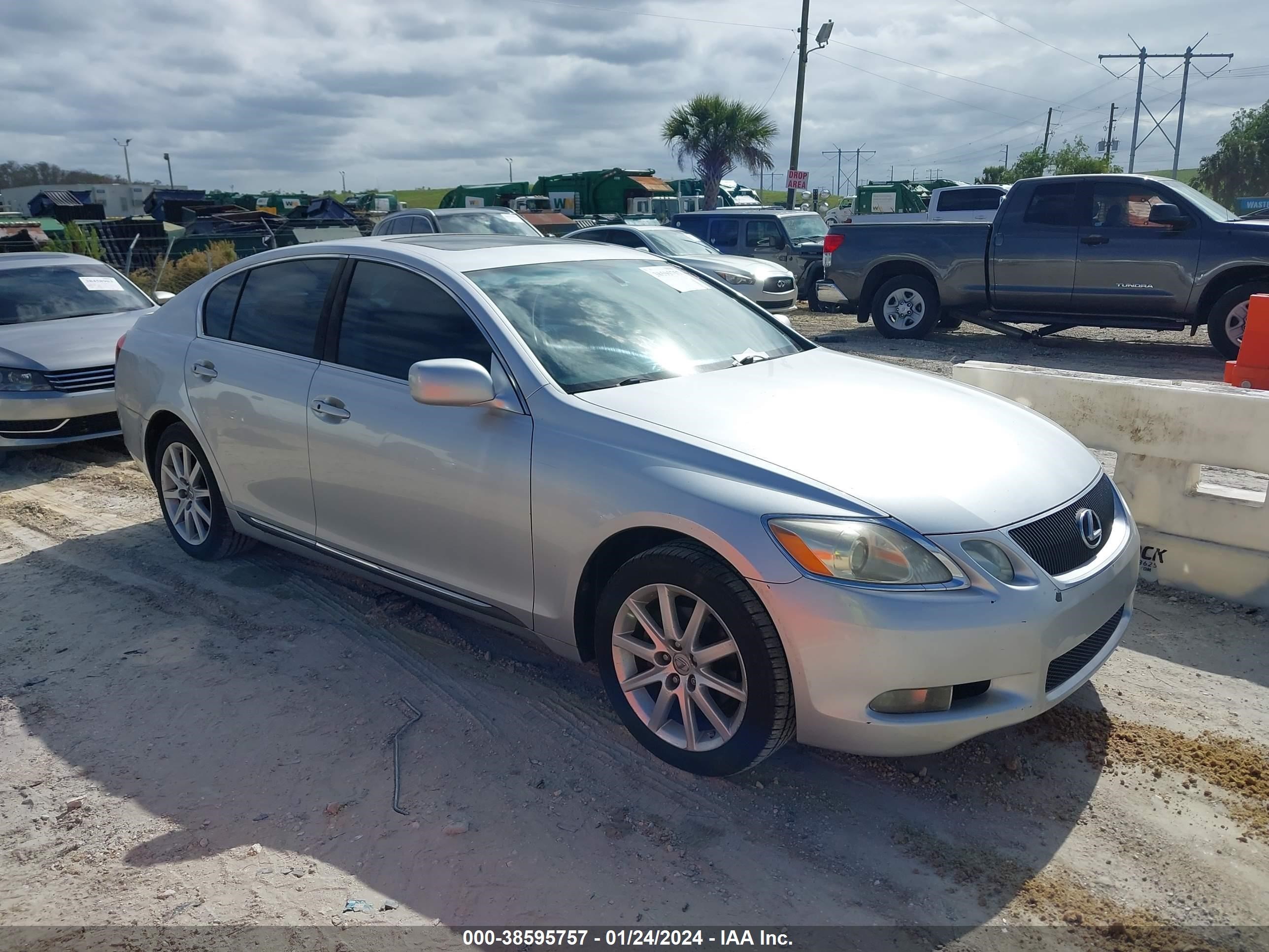 lexus gs 300 2006 jthbh96s765034266