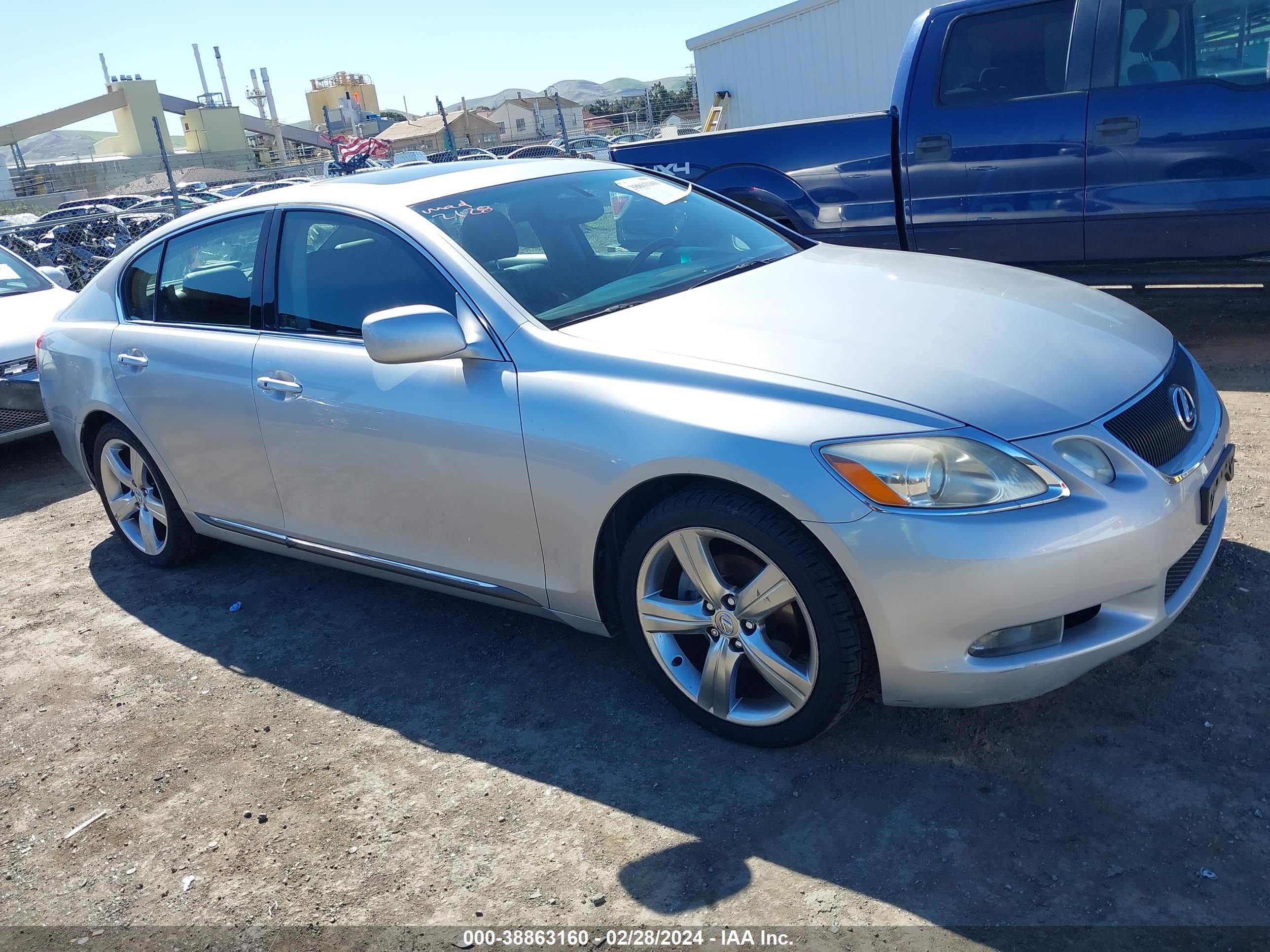 lexus gs 300 2006 jthbh96s765045395