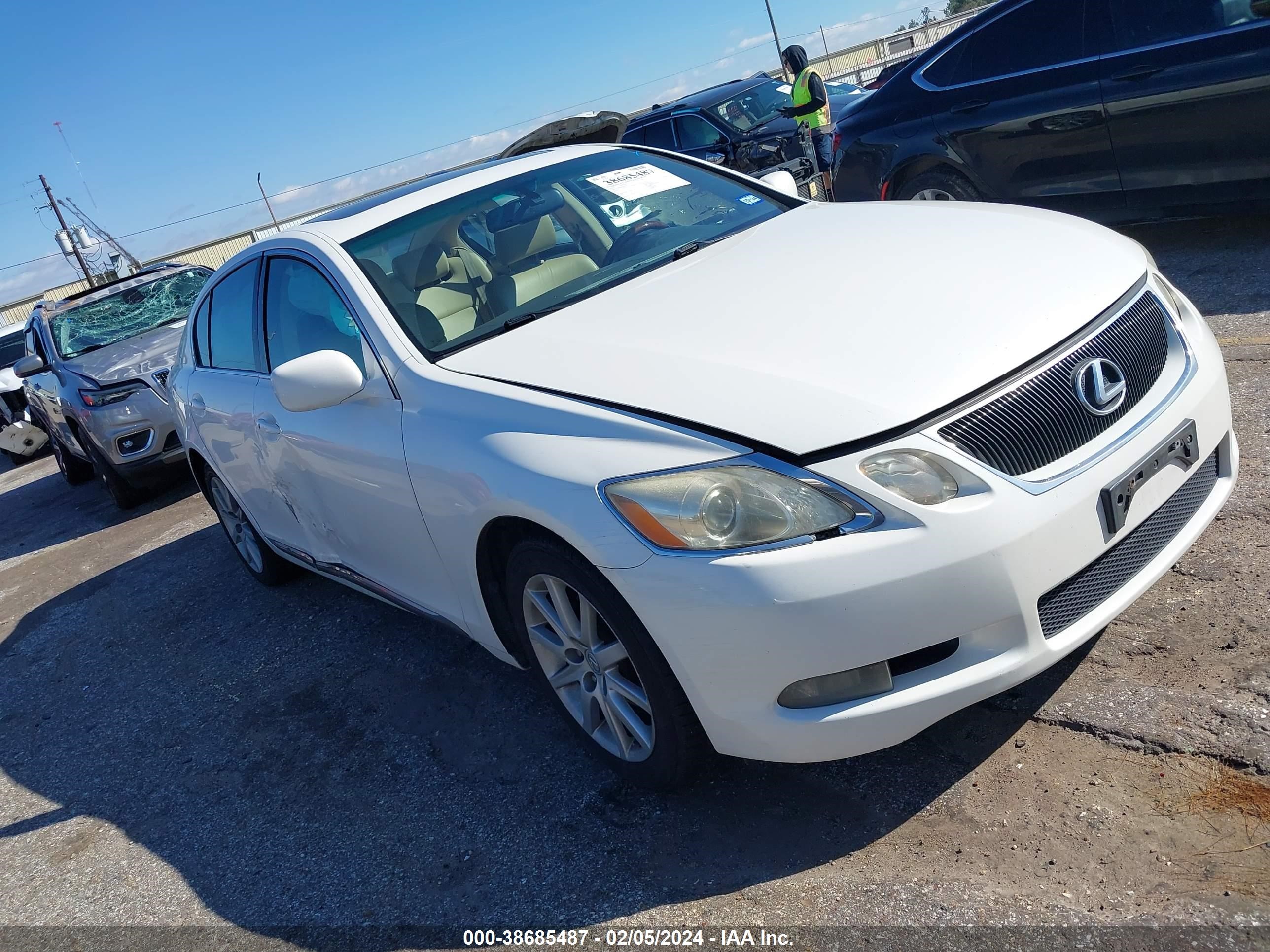 lexus gs 300 2006 jthbh96s865023227