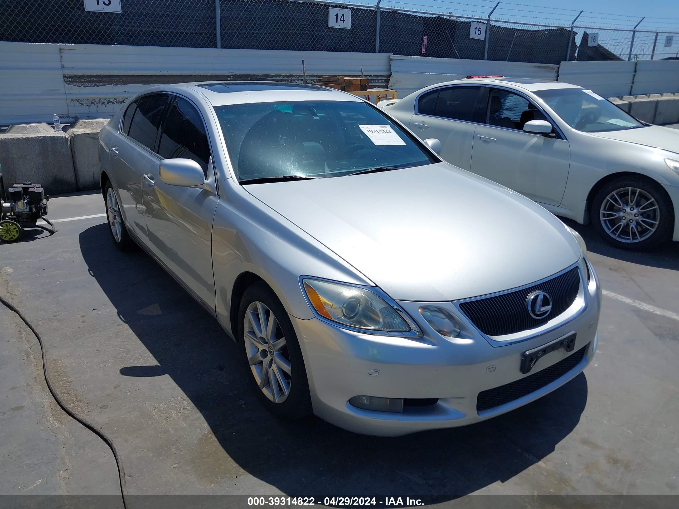 lexus gs 300 2006 jthbh96sx65023097