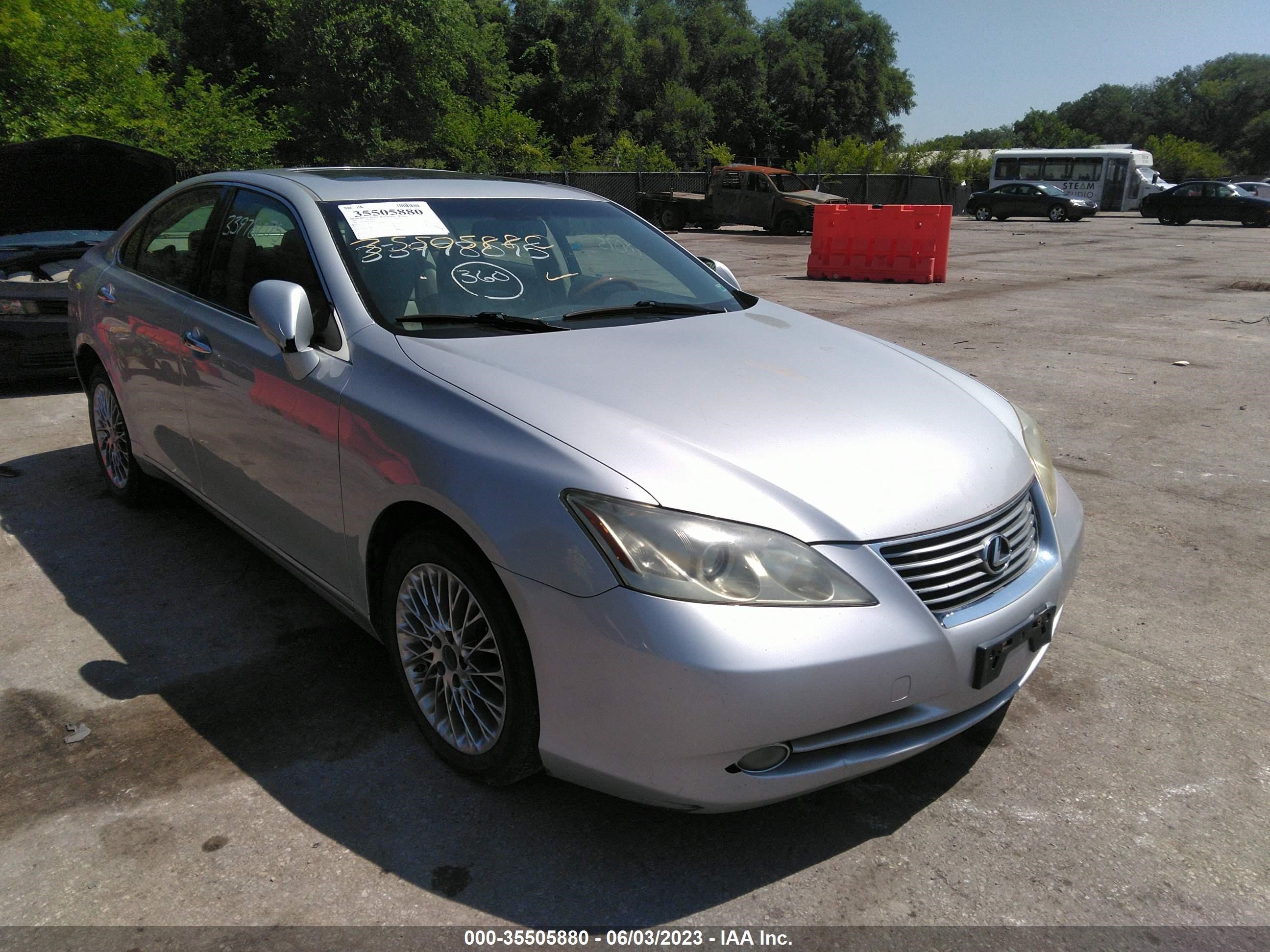 lexus es 2007 jthbj46g072009845